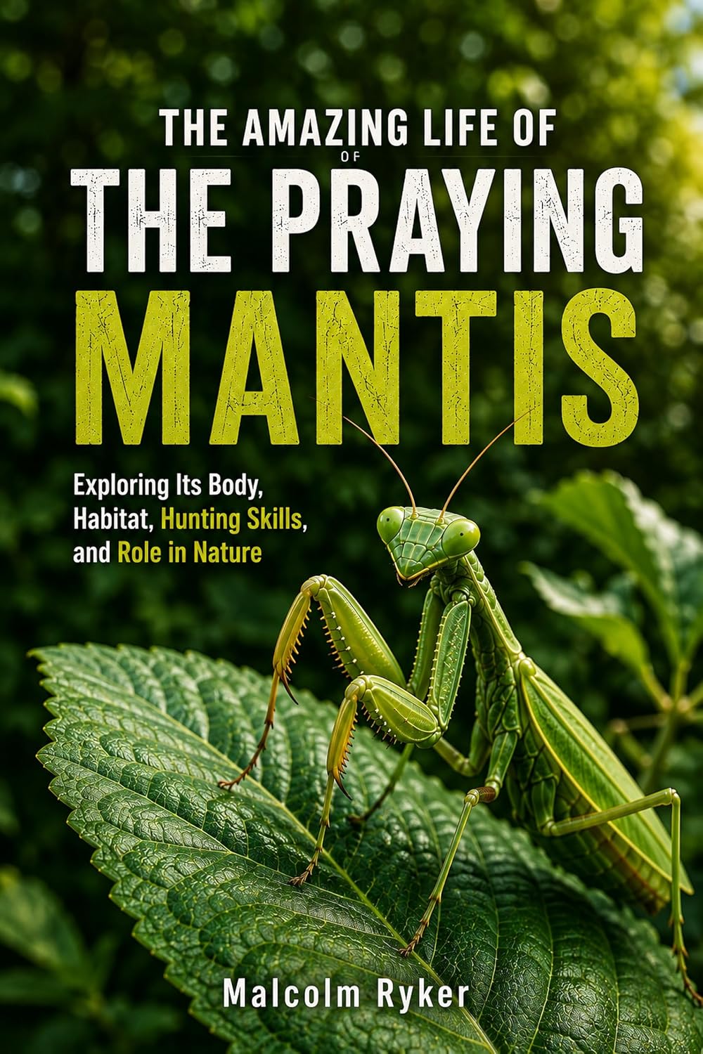 THE AMAZING LIFE OF THE PRAYING MANTIS: Exploring Its Body, Habitat, Hunting Skills, and Role in Nature (English Edition) baixar o livro de graça