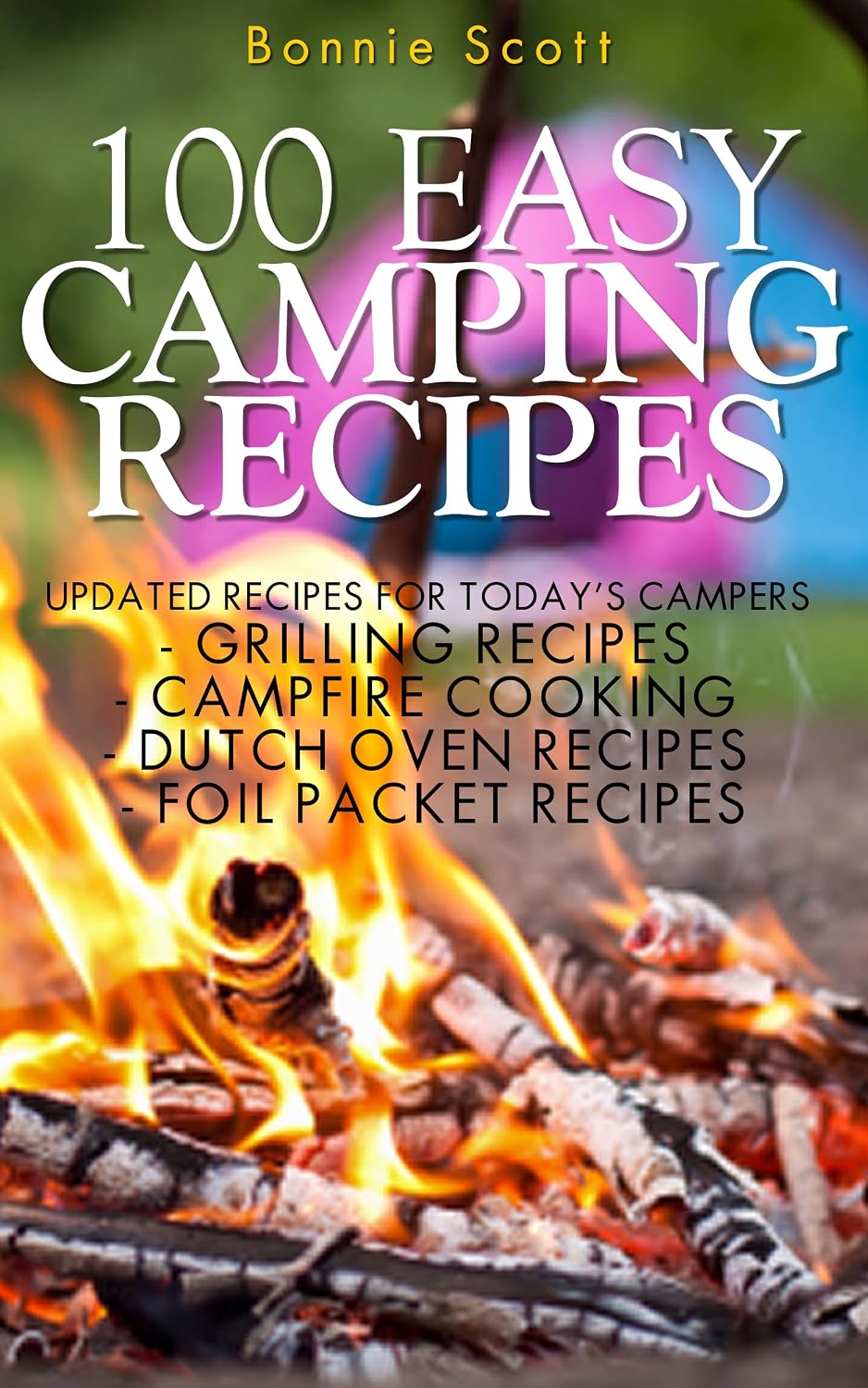 100 Easy Camping Recipes: Cookbooks for Camping, Camping Cookbooks, Grilling, Campfire, Dutch Oven, Foil Packet (Camping Books) (English Edition) baixar livro de graça