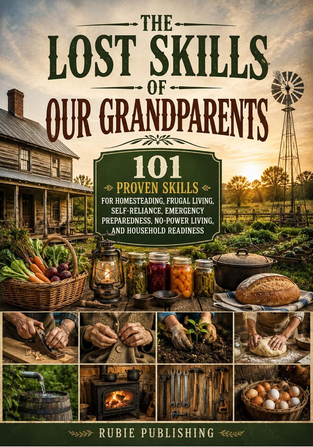 The Lost Skills of Our Grandparents: 101 Proven Skills for Homesteading, Frugal Living, Self-Reliance, Emergency Preparedness, No-Power Living, and Household Readiness (English Edition) baixar o livro de graça