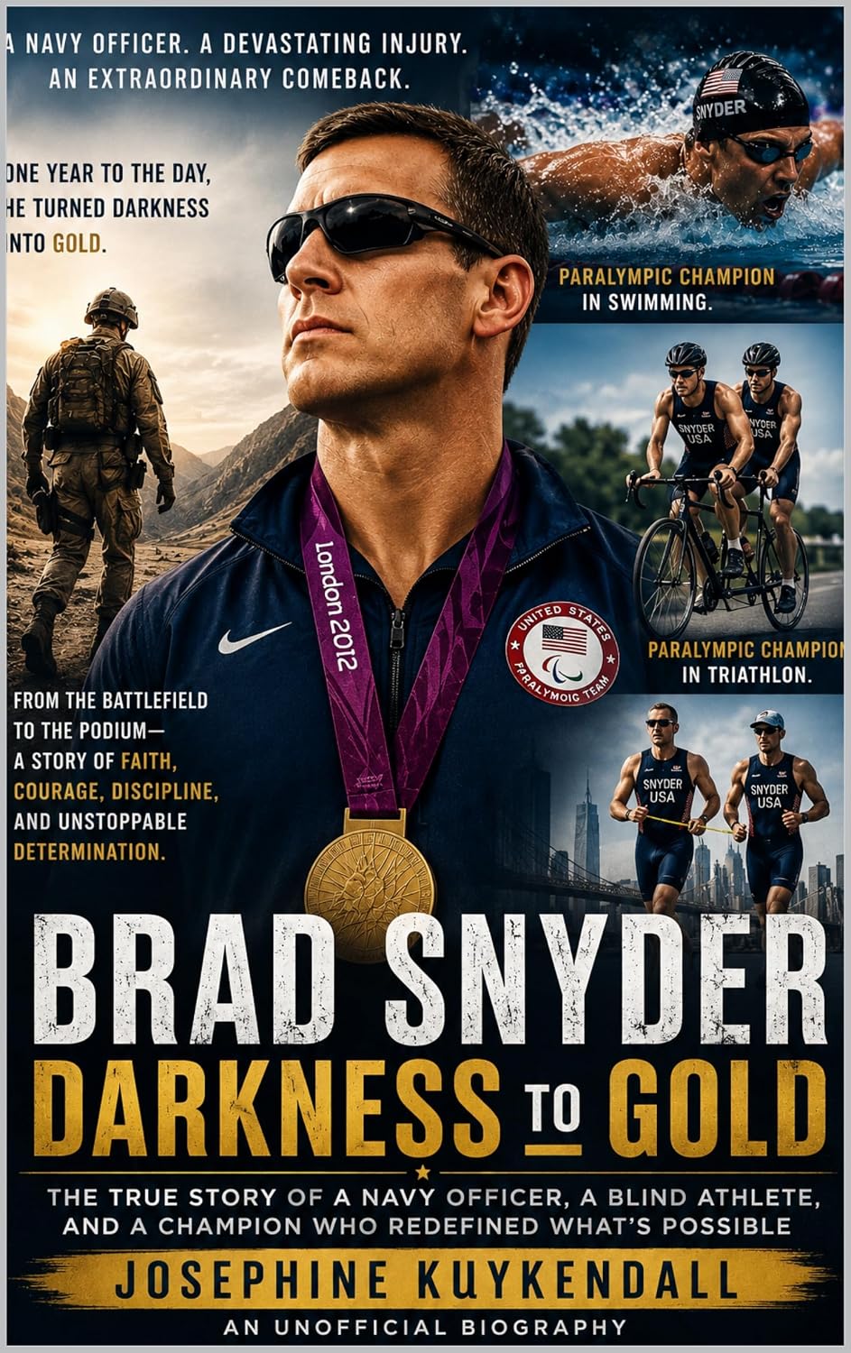 Brad Snyder: Darkness to Gold: The Unofficial Story of a Navy Veteran's Journey from Battlefield Injury to Paralympic Champion (English Edition) baixar o livro de graça