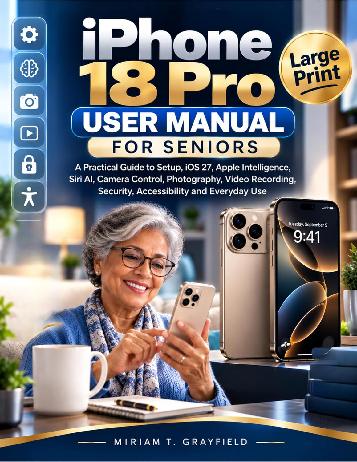 iPHONE 18 PRO USER GUIDE FOR SENIORS: Beginner's Guide to Setup iOS 27, Apple Intelligence, Siri AI, Camera Control, Photography, Video Recording, Security,... for Beginners and Seniors) (English Edition) baixar o livro de graça