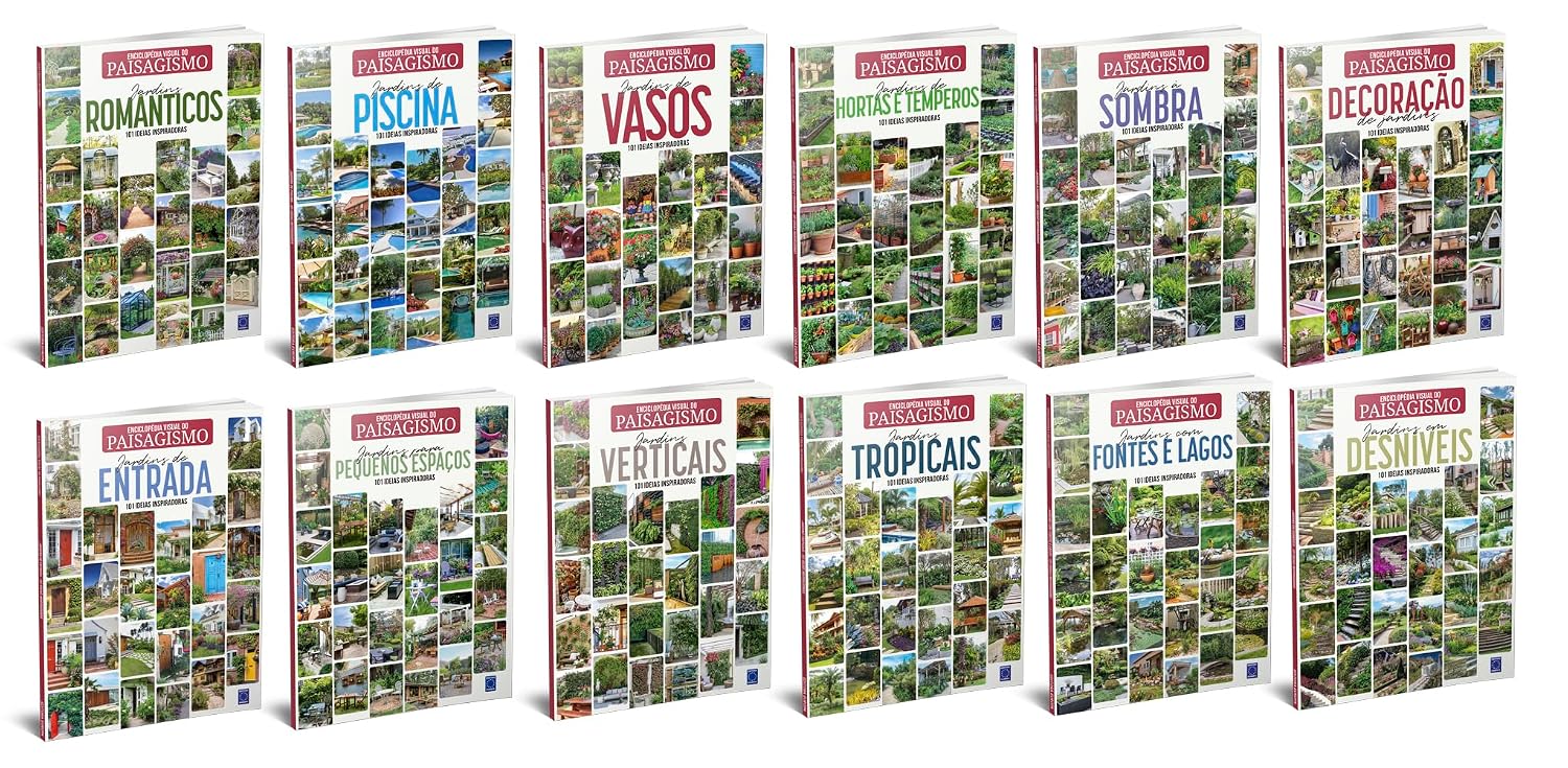 ler totalmente Enciclopédia Visual do Paisagismo - Coleção completa - 12 livros