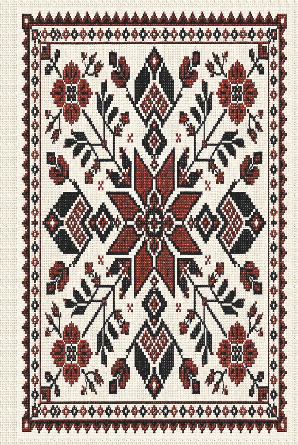 ler totalmente Palestinian Tatreez Heritage Notebook: Traditional Geometric Embroidery Journal for Writing Notes Planning and Creative Ideas