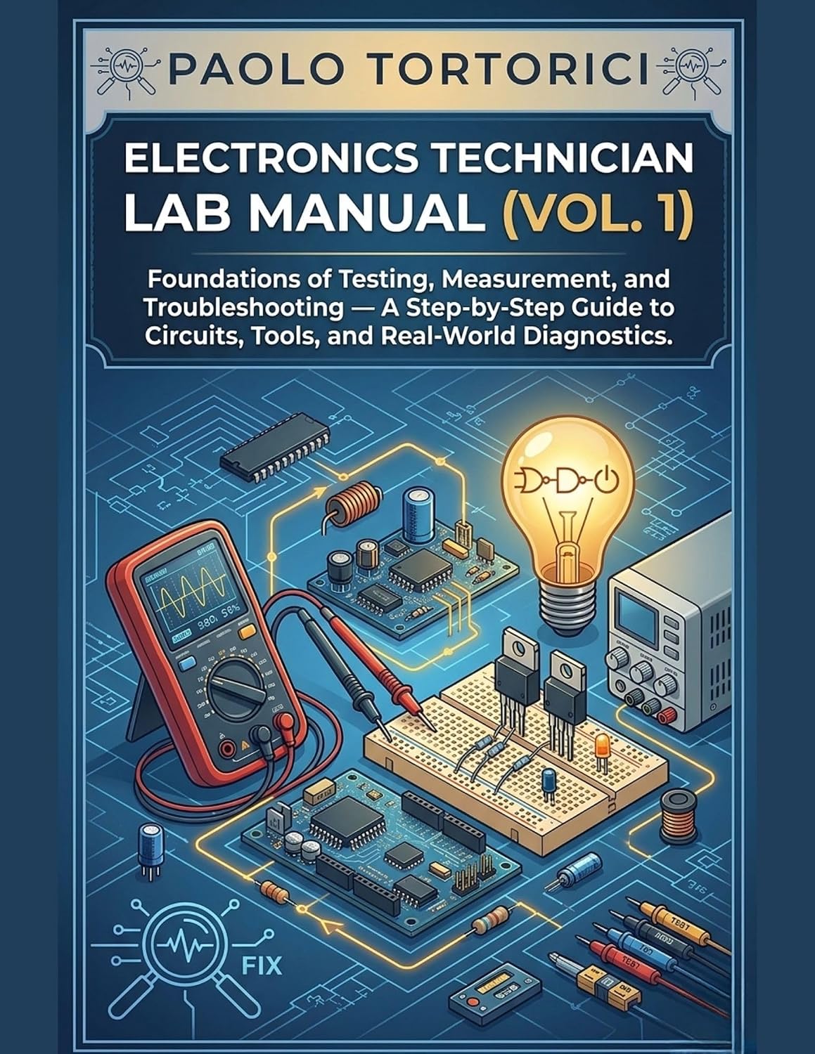 Electronics Technician Lab Manual: Foundations of Testing, Measurement, and Troubleshooting — A Step-by-Step Guide to Circuits, Tools, and Real-World Diagnostics (English Edition) baixar o livro de graça