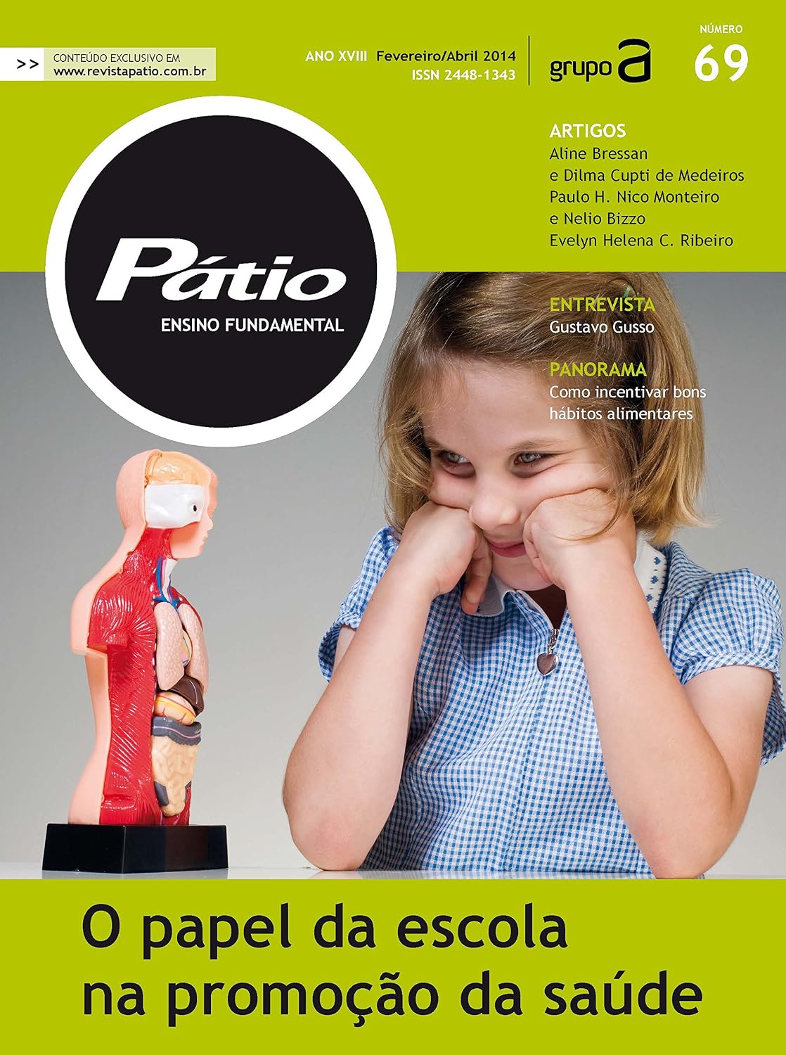 Revista Pátio Ensino Fundamental 69 - O papel da escola na promoção da saúde (PEF) baixar livro de graça