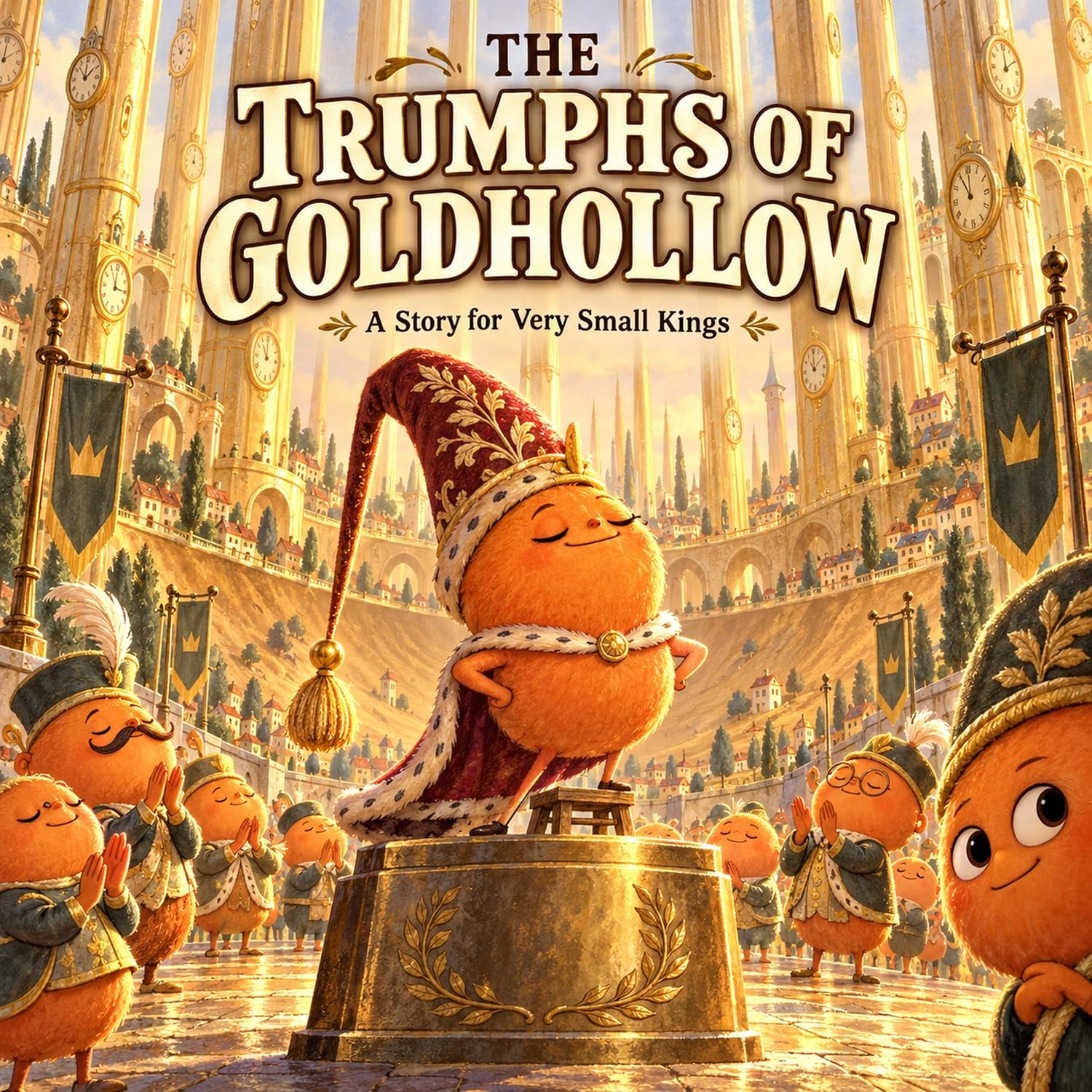 ler totalmente The Trumphs of Goldhollow: A Story for Very Small Kings (Little Books for Very Important Grown-Ups) (English Edition)