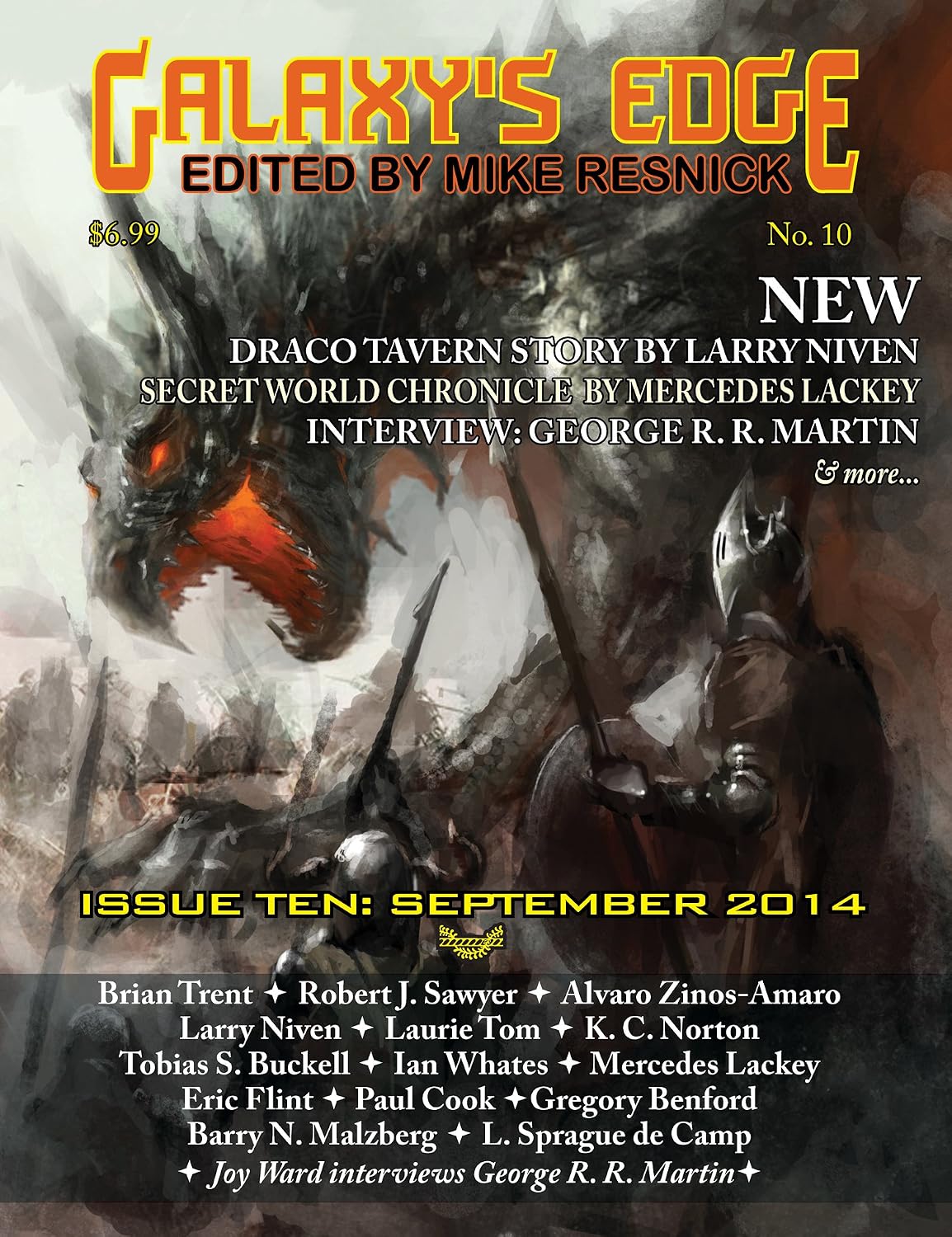 ler totalmente Galaxy’s Edge Magazine: Issue 10, September 2014 (Galaxy's Edge) (English Edition)