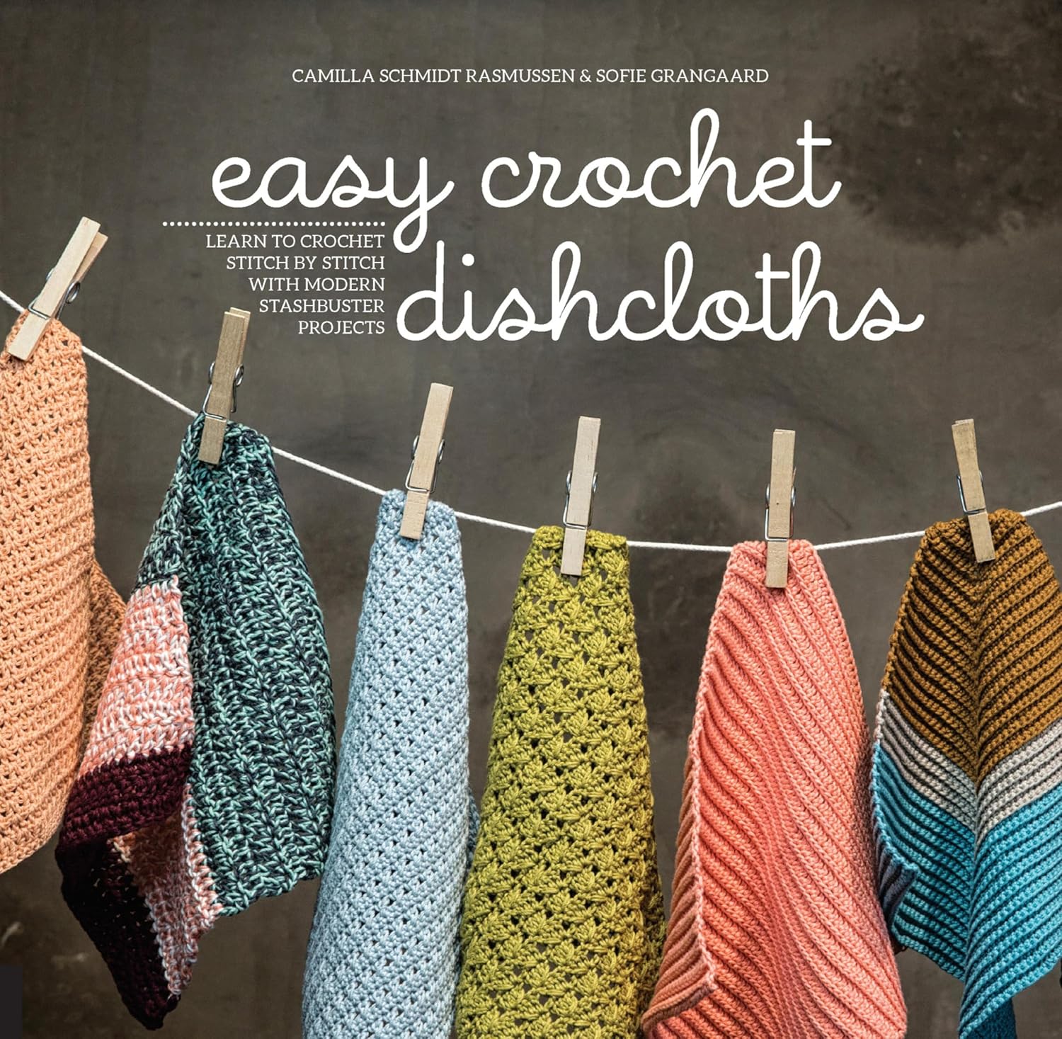 capítulo por capítulo baixar Easy Crochet Dishcloths: Learn to Crochet Stitch by Stitch with Modern Stashbuster Projects (English Edition)