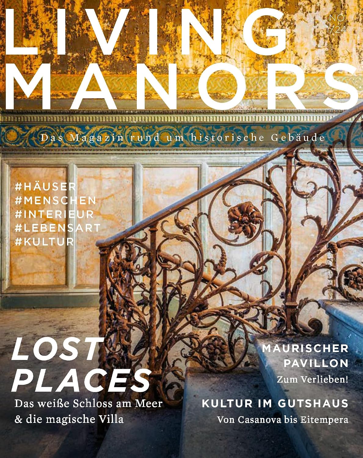LIVING MANORS 01/24 (LIVING MANORS - Das Magazin rund um historische Gebäude) (German Edition) baixar livro de graça
