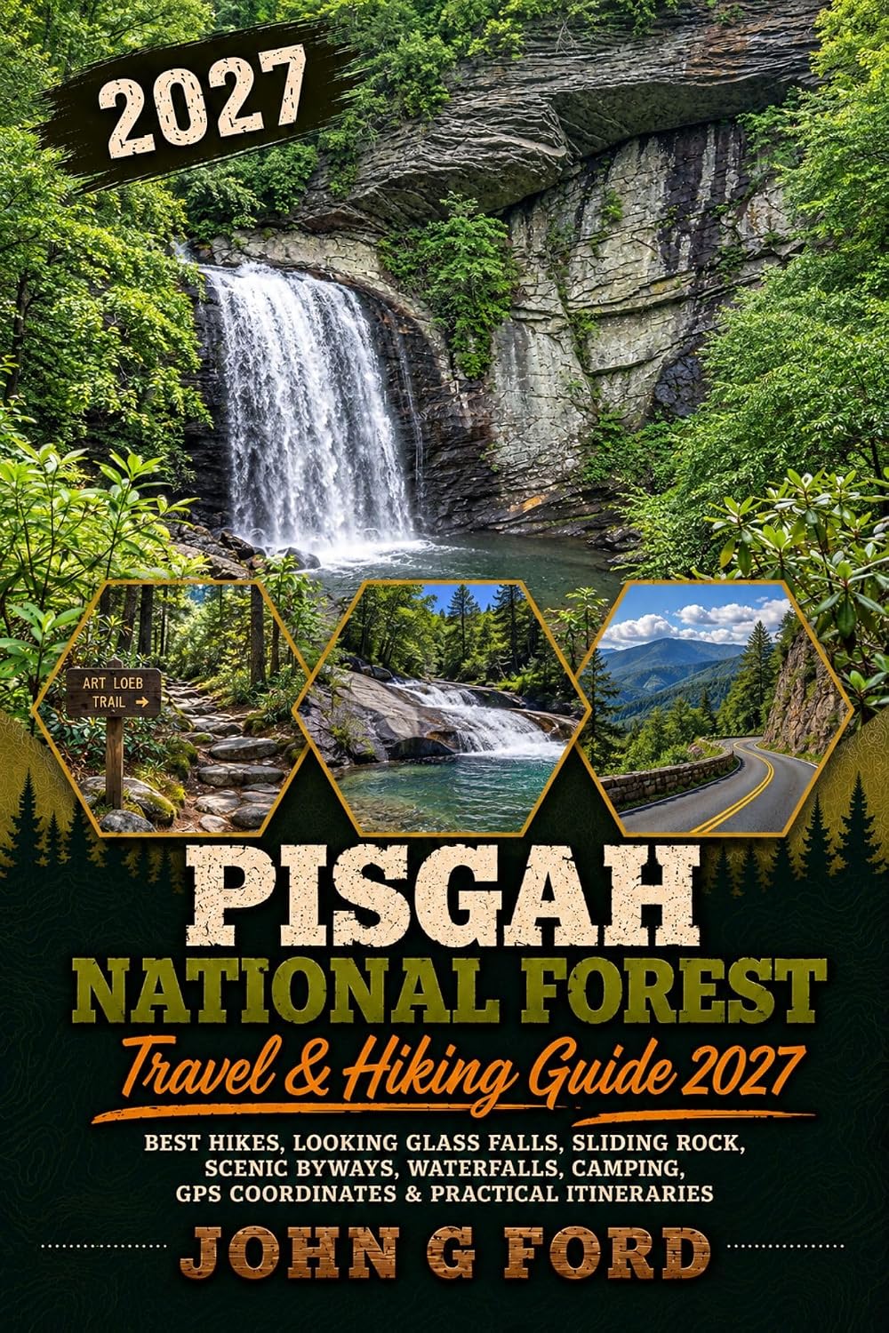 ler totalmente Pisgah National Forest Travel & Hiking Guide 2027: Best Hikes, Looking Glass Falls, Sliding Rock, Scenic Byways, Waterfalls, Camping, GPS Coordinates & Practical Itineraries (English Edition)