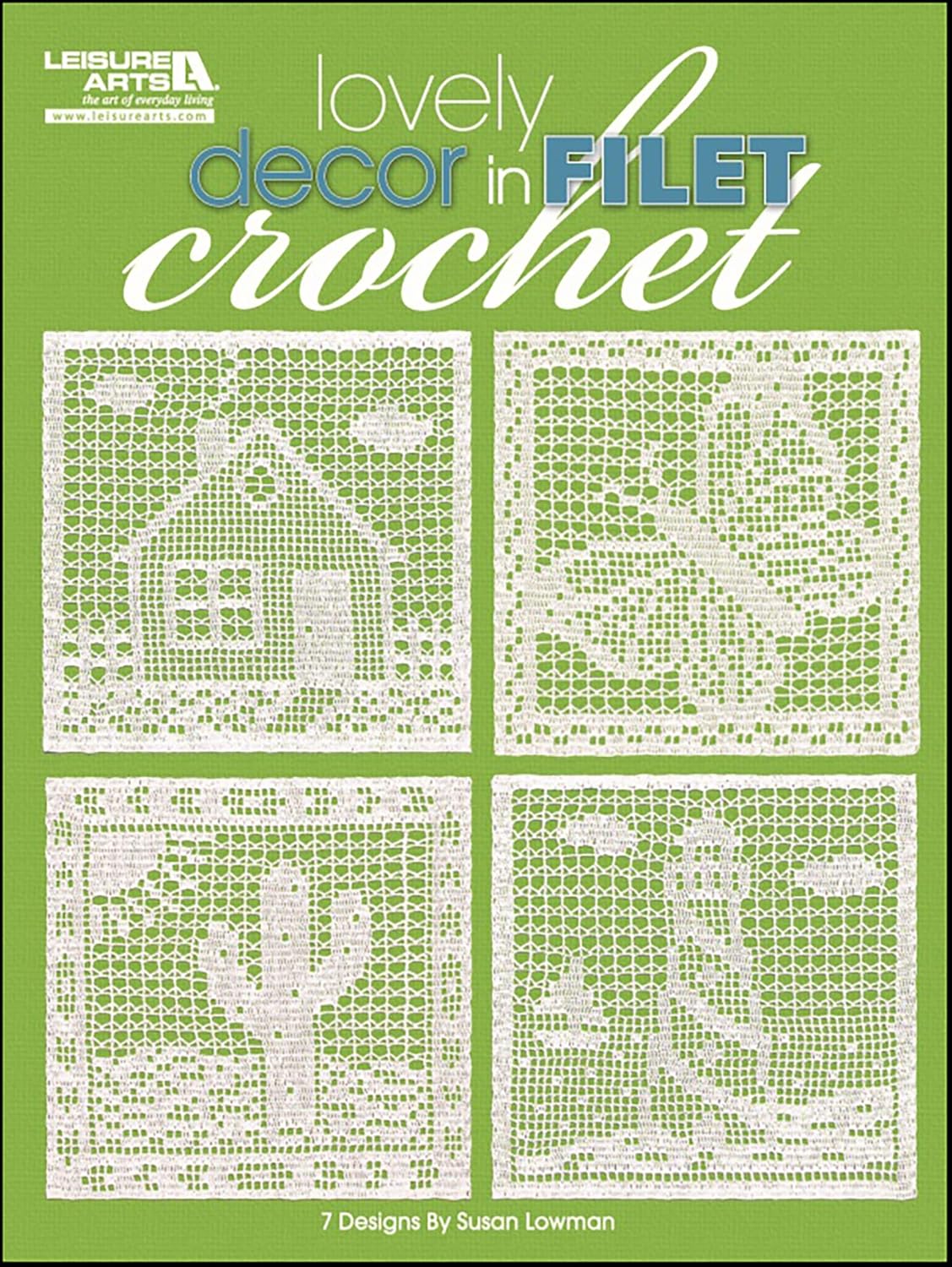 ler totalmente Lovely Décor In Filet Crochet (English Edition)