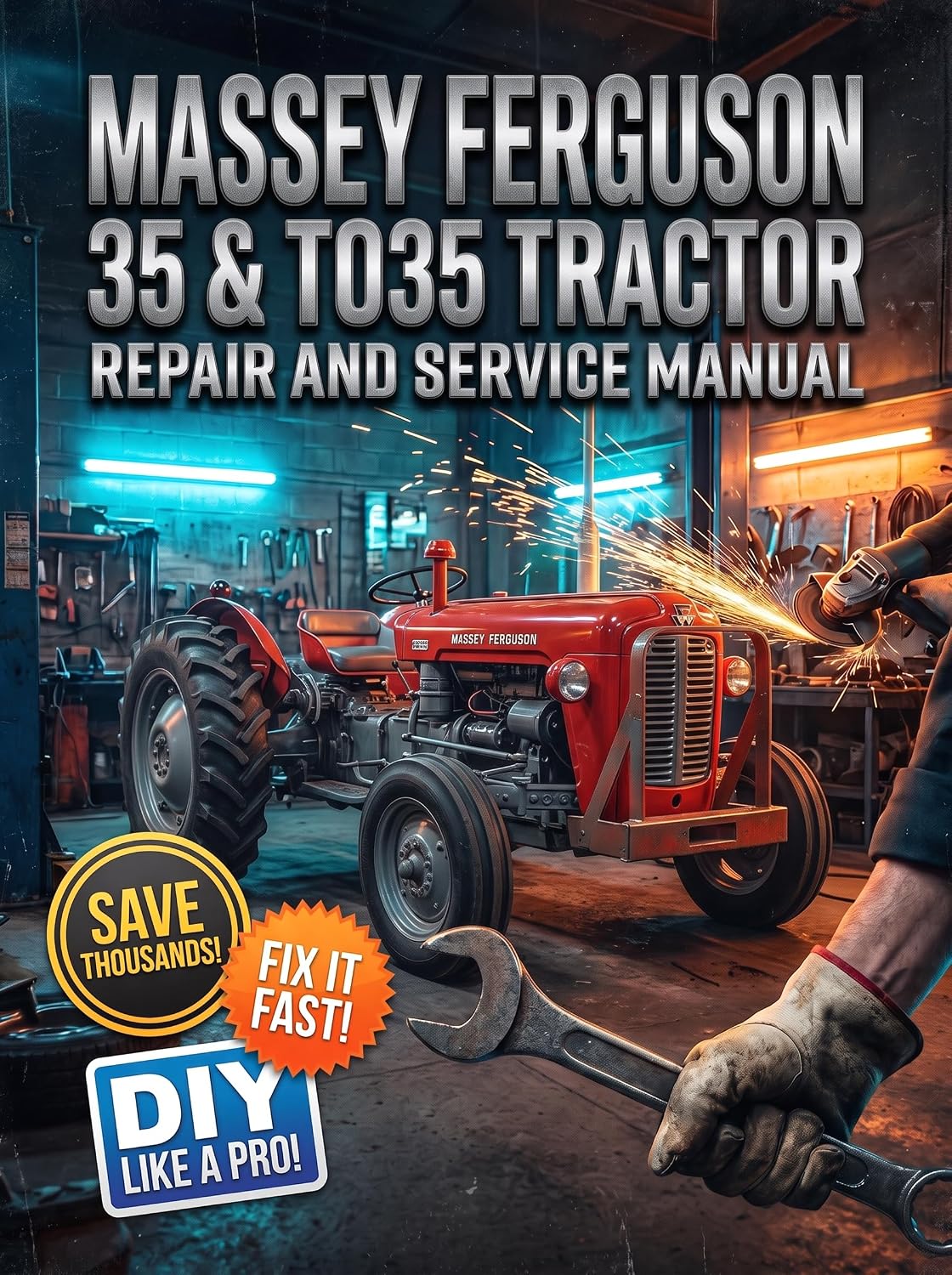 ler totalmente Massey Ferguson 35 & TO35 Tractor Repair and Service Manual: The Complete Illustrated Step-by-Step Guide to Dealership-Level Diagnostics, Routine Maintenance,... and Advanced DIY Repairs (English Edition)