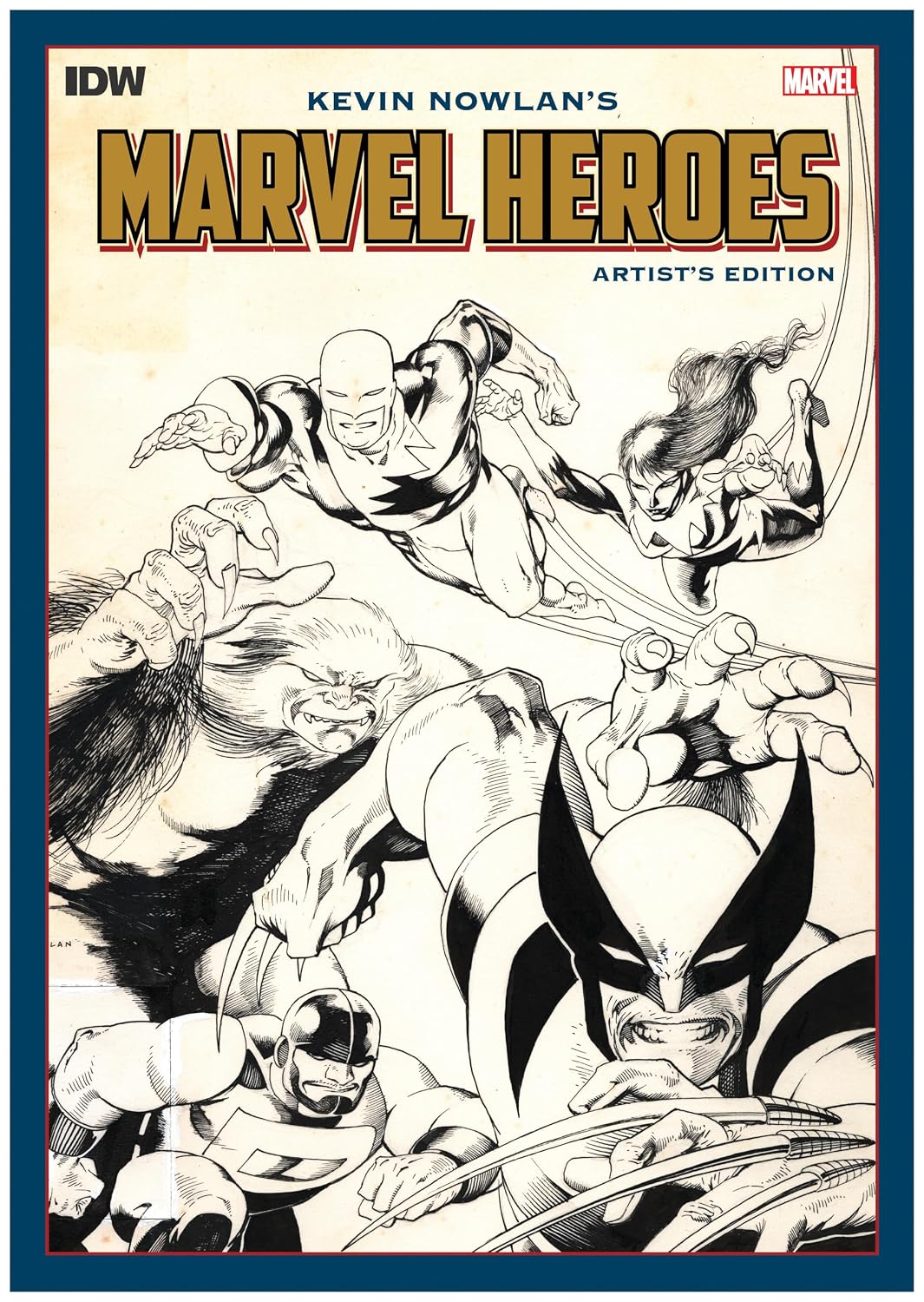 capítulo por capítulo baixar Kevin Nowlan's Marvel Heroes Artist's Edition: 1