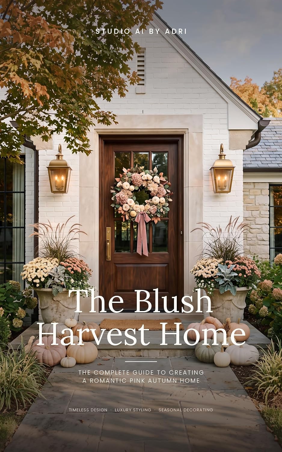 ler totalmente The Blush Harvest Home: The Complete Guide to Creating a Romantic Pink Autumn Home (English Edition)