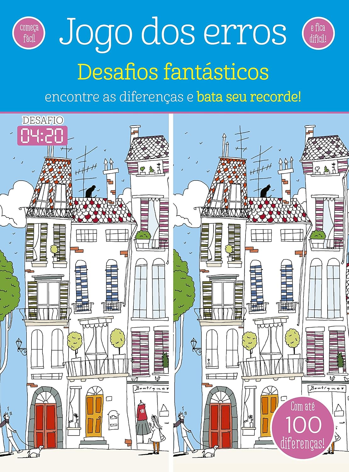 Desafios fantásticos: Encontre as diferenças e bata seu recorde