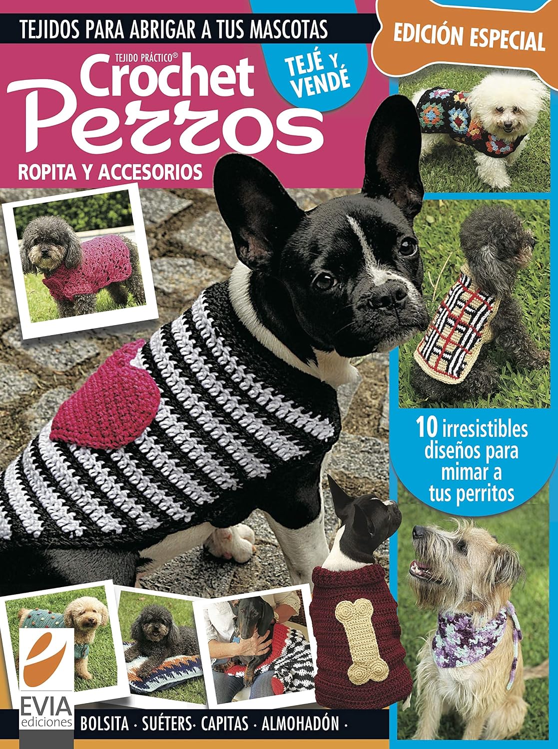 capítulo por capítulo baixar CROCHET PERROS: ropita y accesorios (TEJIDO 2 AGUJAS, CROCHET Y OTRAS TECNICAS nº 8) (Spanish Edition)