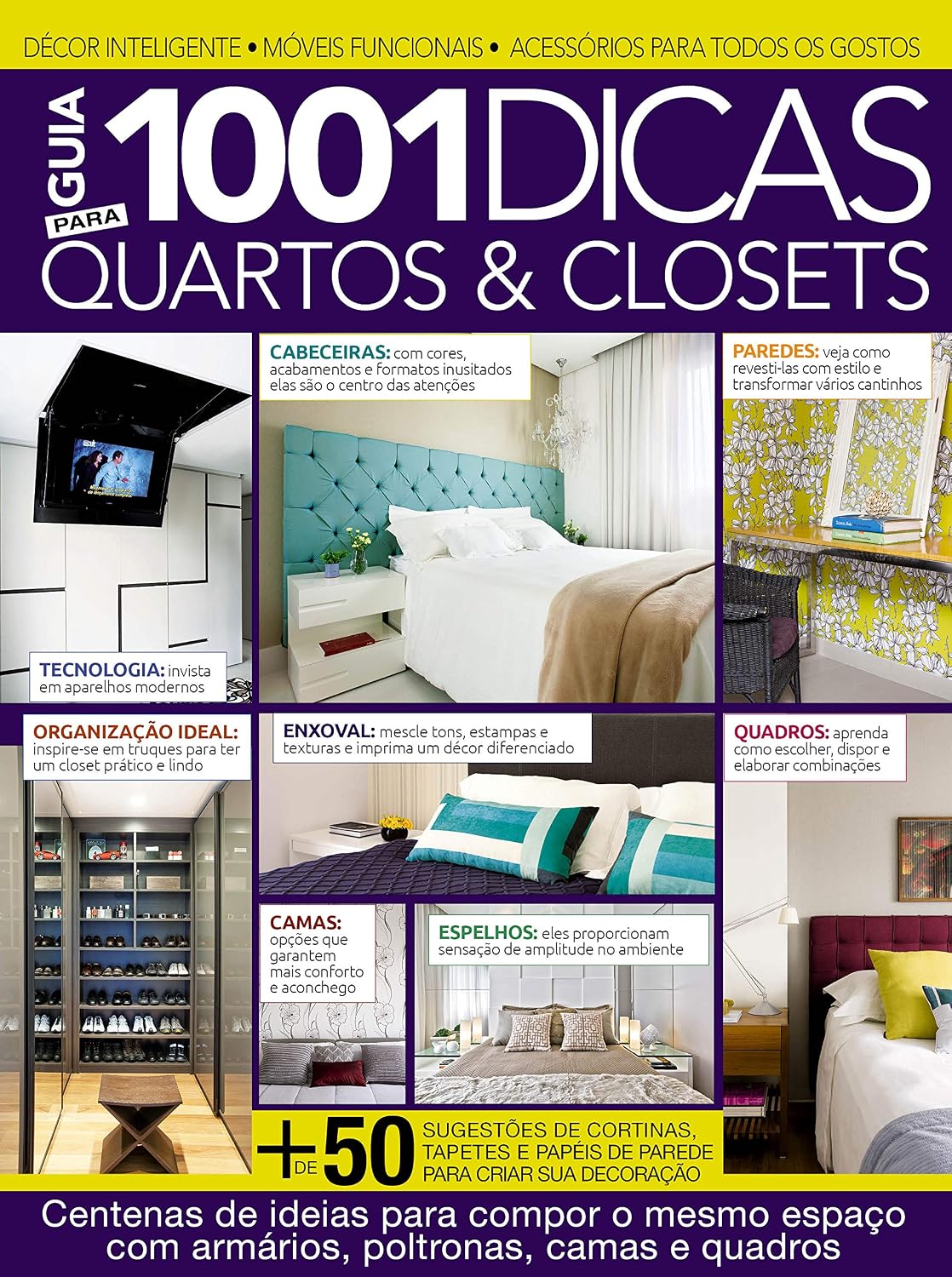 capítulo por capítulo baixar Guia 1001 dicas para quartos & closets: Centenas de ideias para compor o mesmo espaço com armários, poltronas, camas e quartos