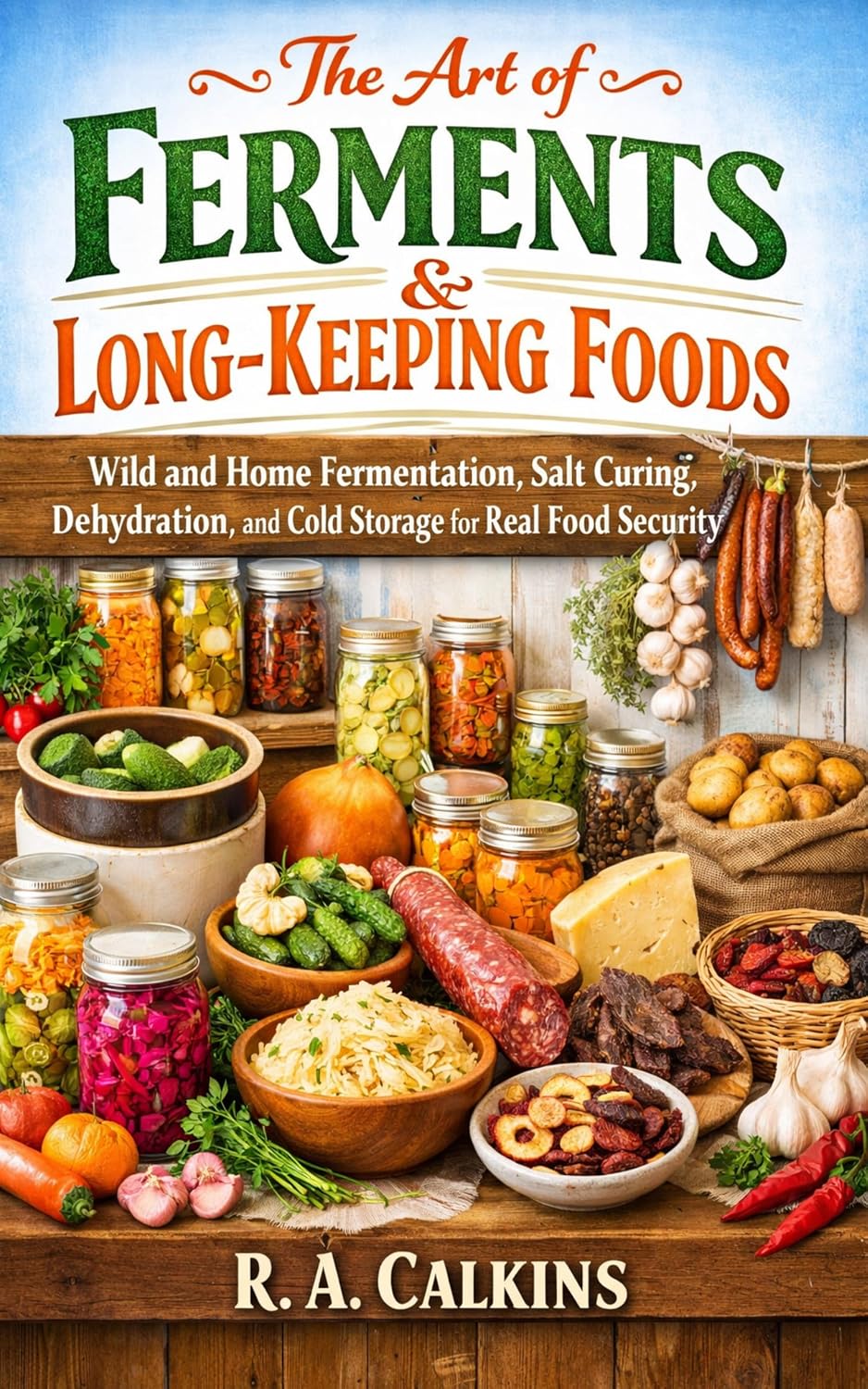 The Art of Ferments & Long-Keeping Foods: Wild and Home Fermentation, Salt Curing, Dehydration, and Cold Storage for Real Food Security (English Edition) baixar o livro de graça