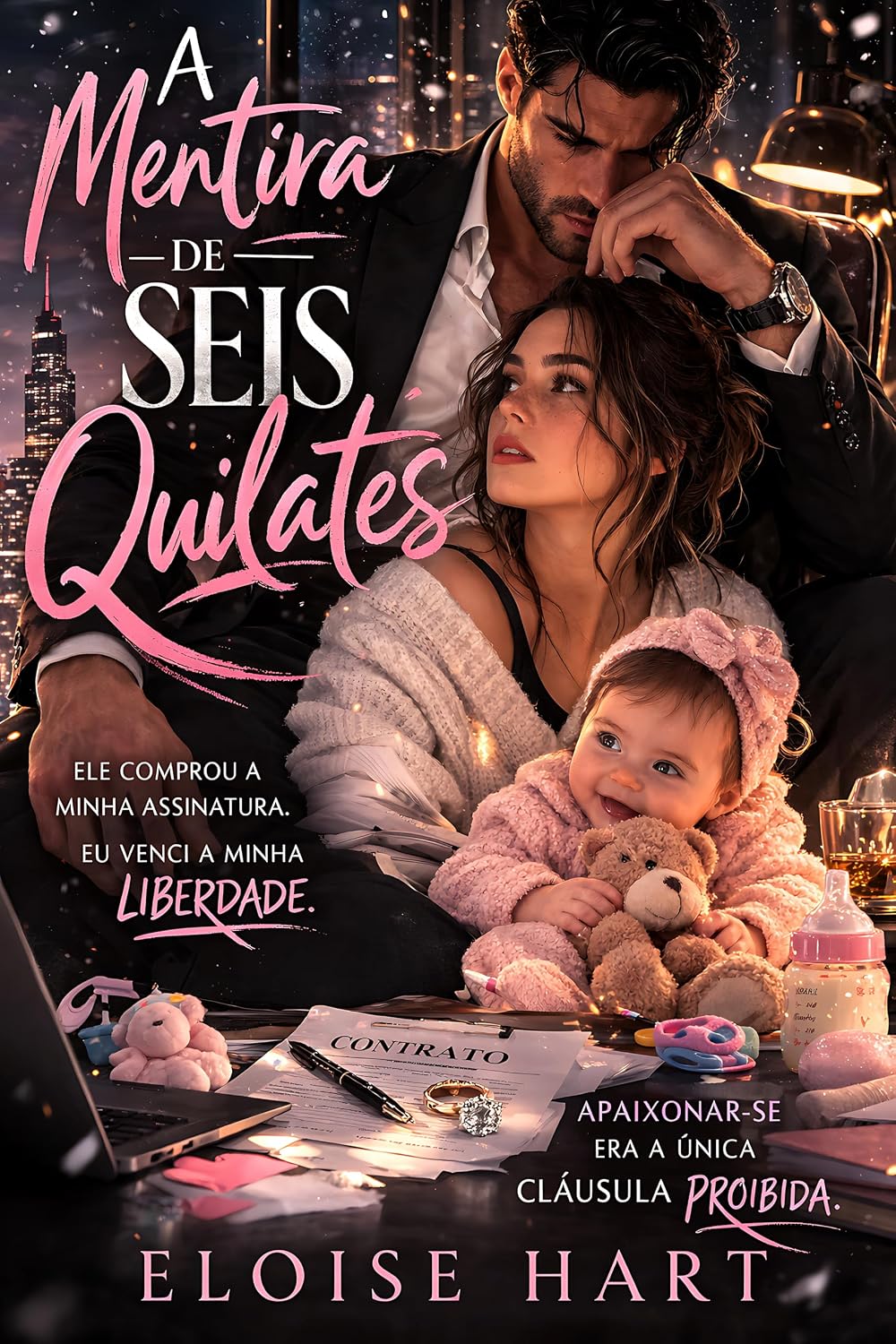 capítulo por capítulo baixar A Mentira de Seis Quilates: Casamento de Conveniêcia com o Chefe, Pai Solteiro e um Romance Grumpy x Sunshine