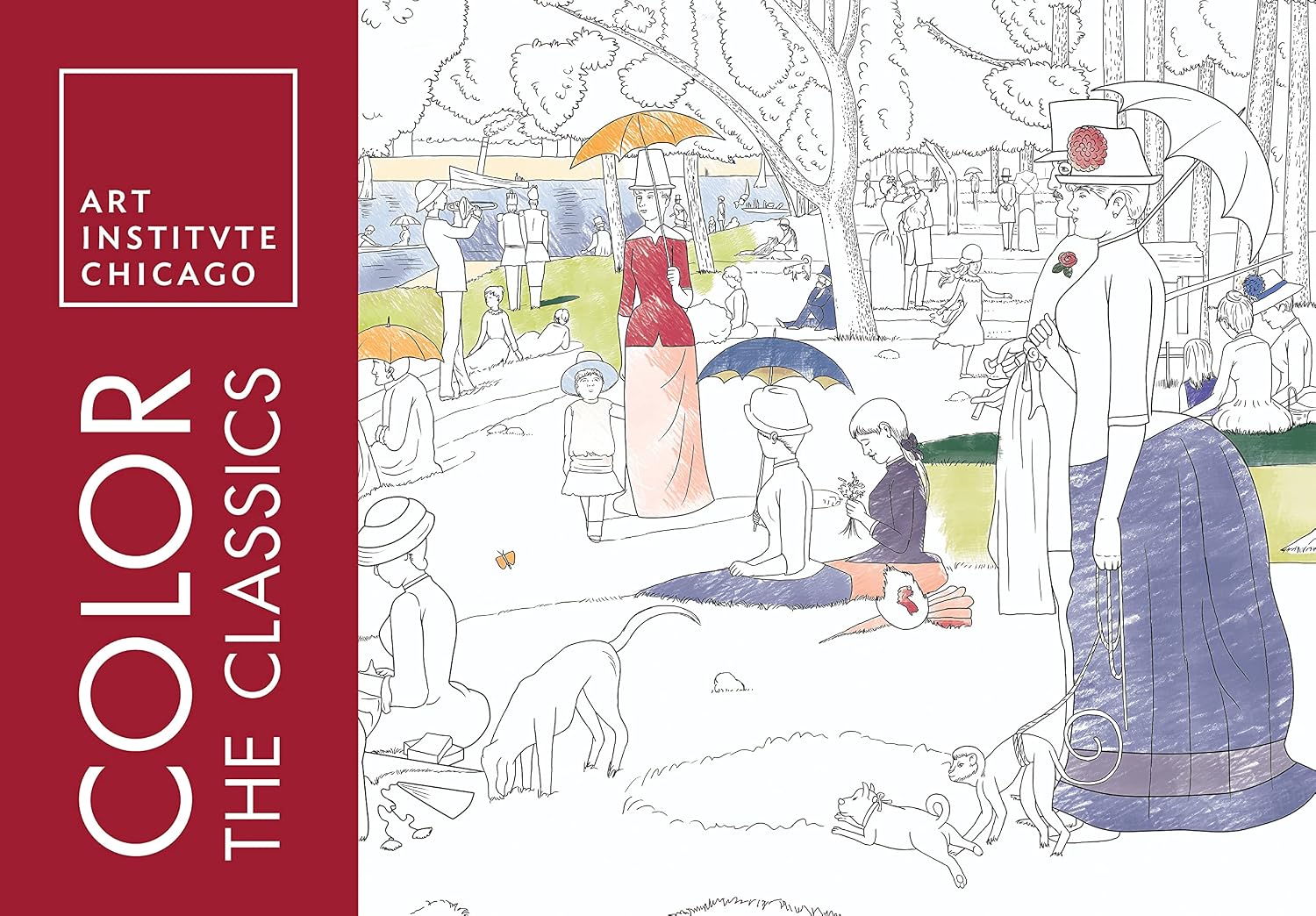 Color the Classics: The Art Institute of Chicago: 0 baixar o livro de graça
