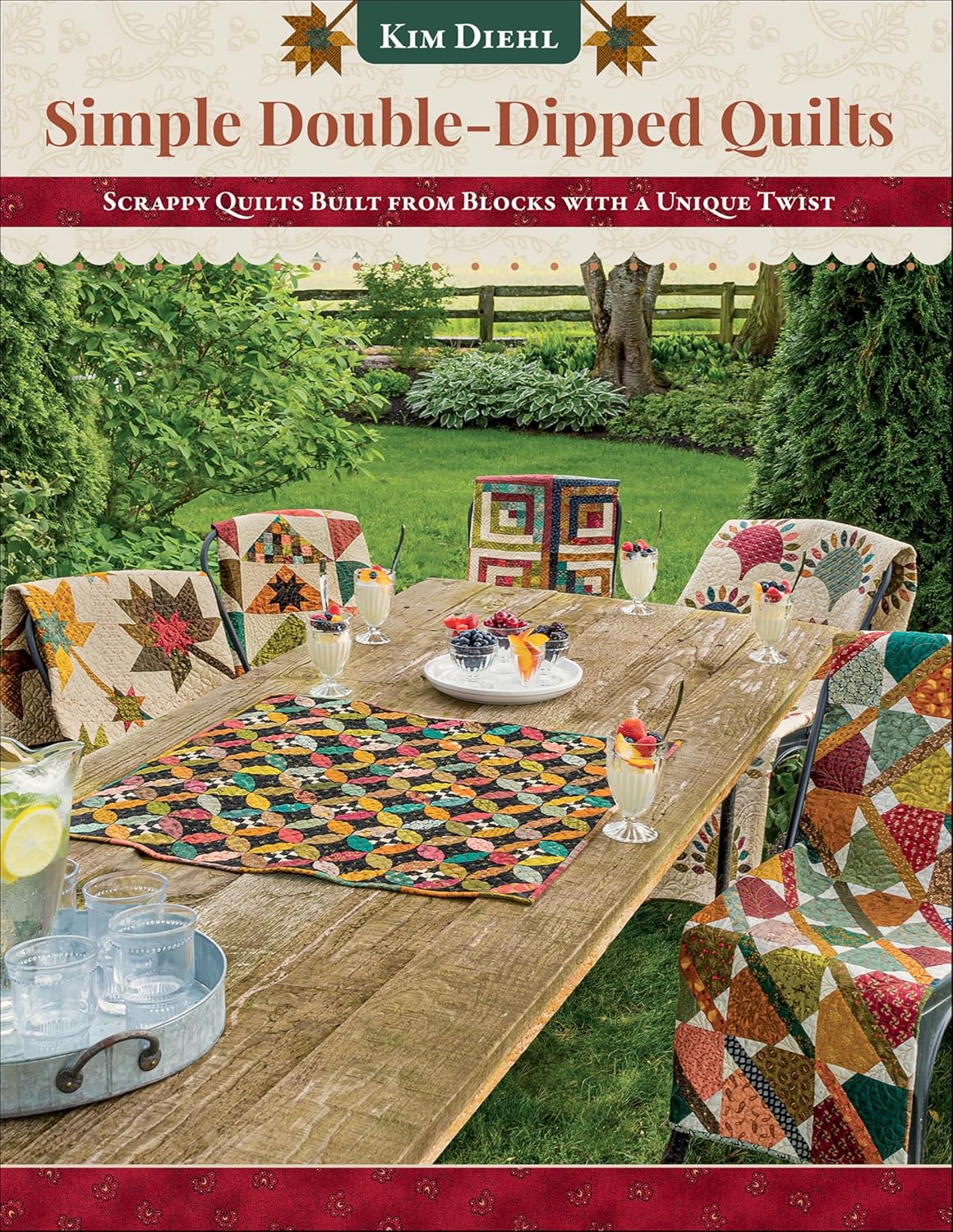 ler totalmente Simple Double-Dipped Quilts: Scrappy Quilts Built from Blocks with a Unique Twist (English Edition)