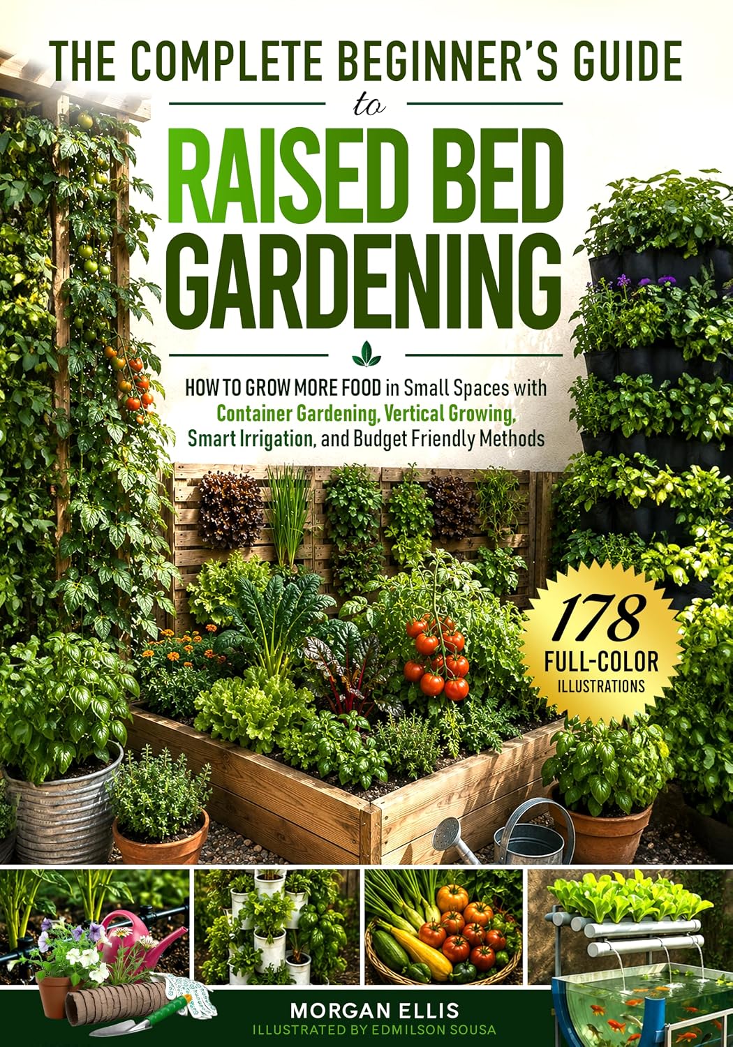 The Complete Beginner's Guide to Raised Bed Gardening: How to Grow More Food in Small Spaces with Container Gardening, Vertical Growing, Smart Irrigation, and Budget Friendly Methods (English Edition) baixar livro de graça