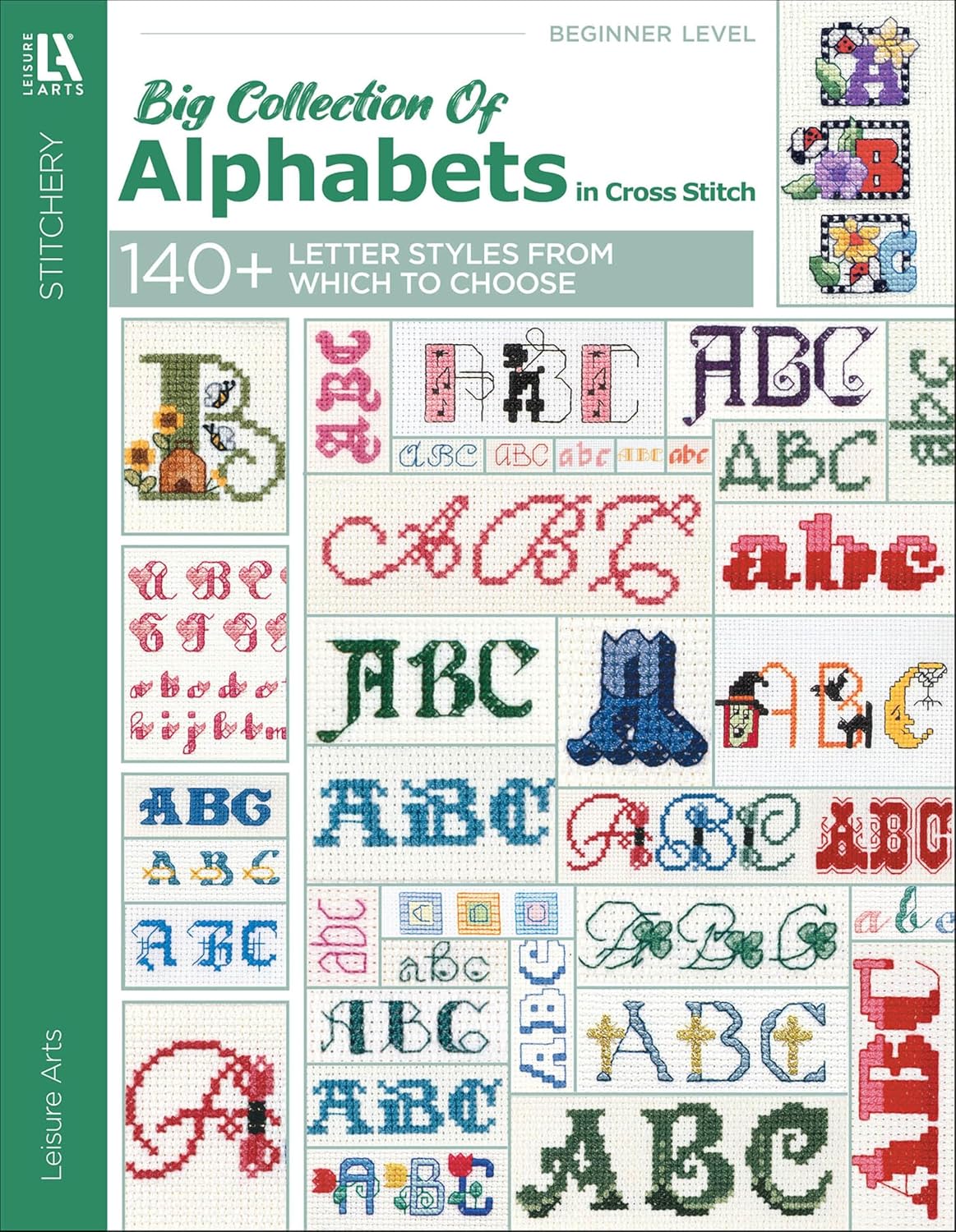 capítulo por capítulo baixar A Big Collection of Alphabets in Cross Stitch: 140+ Letter Styles From Which to Choose (English Edition)