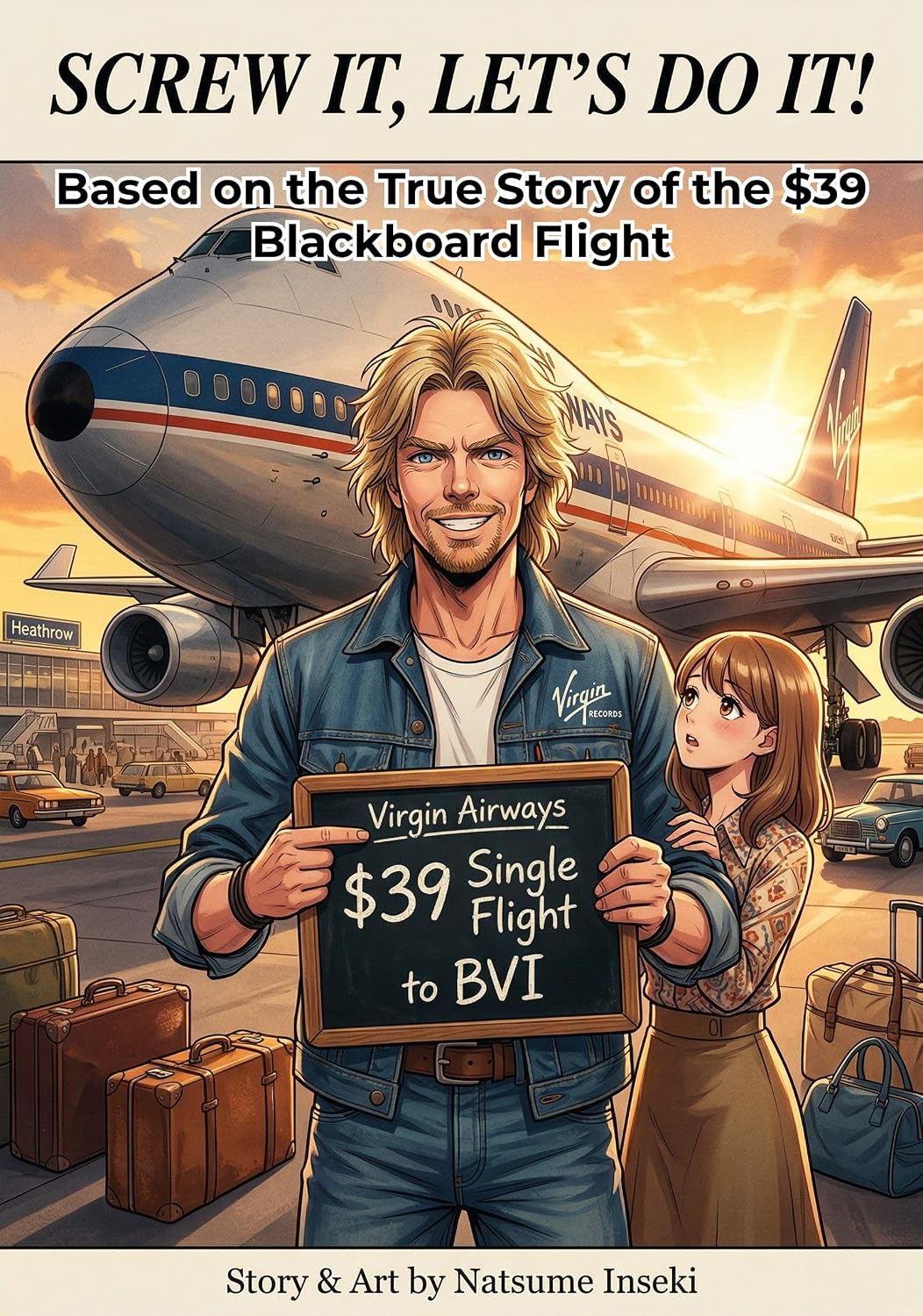 capítulo por capítulo baixar SCREW IT, LET'S DO IT!: Based on the True Story of the $39 Blackboard Flight (English Edition)
