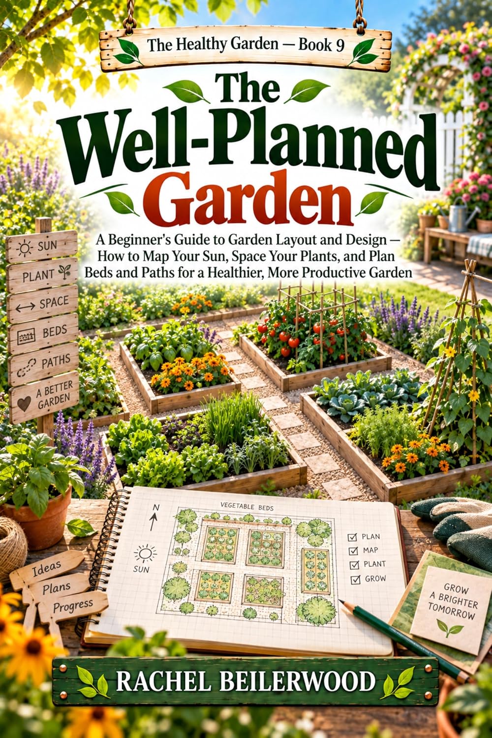 capítulo por capítulo baixar The Well-Planned Garden: A Beginner's Guide to Garden Layout and Design — How to Map Your Sun, Space Your Plants, and Plan Beds and Paths for a Healthier,... Healthy Garden Book 9) (English Edition)