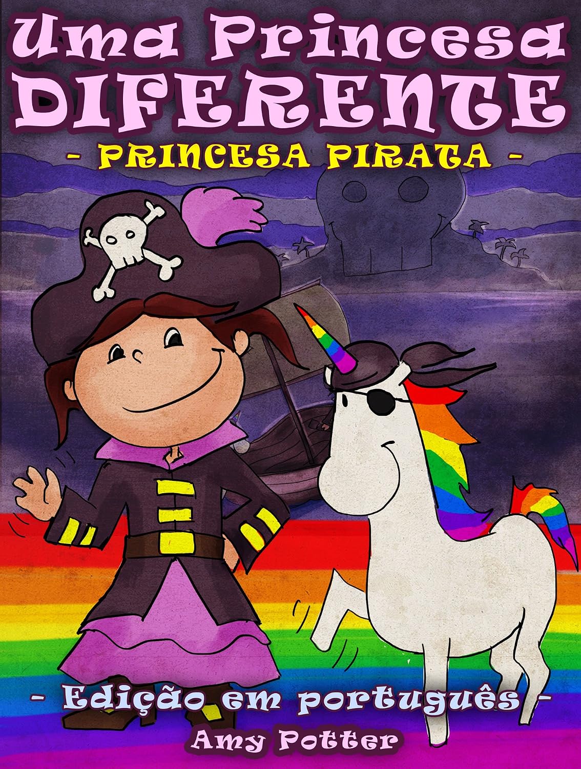 Uma Princesa Diferente - Princesa Pirata (livro infantil ilustrado) baixar o livro de graça