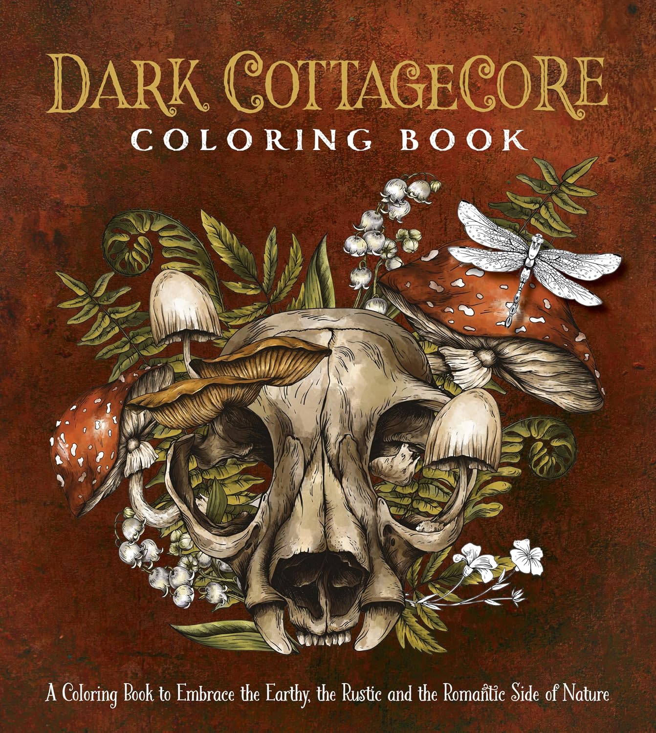 capítulo por capítulo baixar Dark Cottagecore Coloring Book: A Coloring Book to Embrace the Earthy, the Rustic and the Romantic Side of Nature