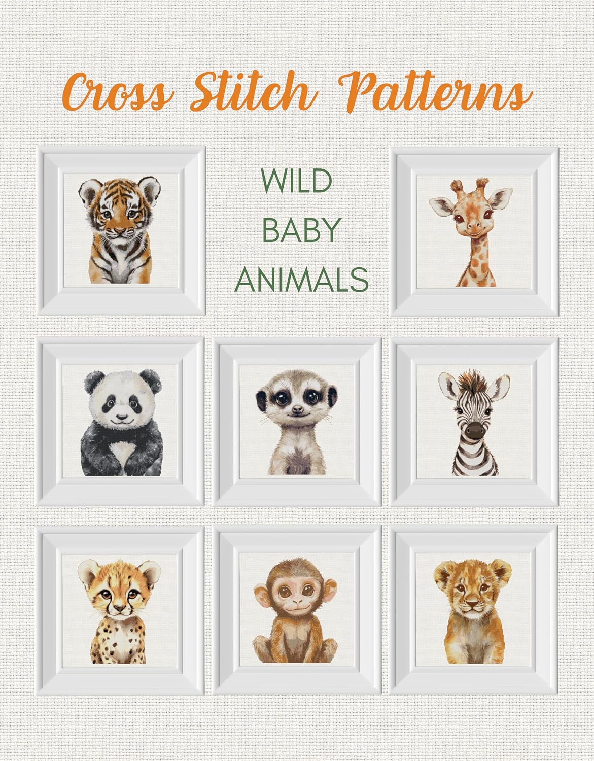Cross Stitch Patterns: Wild Baby Animals (Cross Stitch Patterns - English Edition) baixar livro de graça