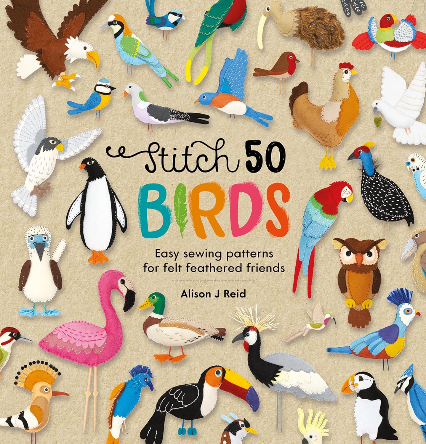 capítulo por capítulo baixar Stitch 50 Birds: Easy sewing patterns for felt feathered friends (English Edition)