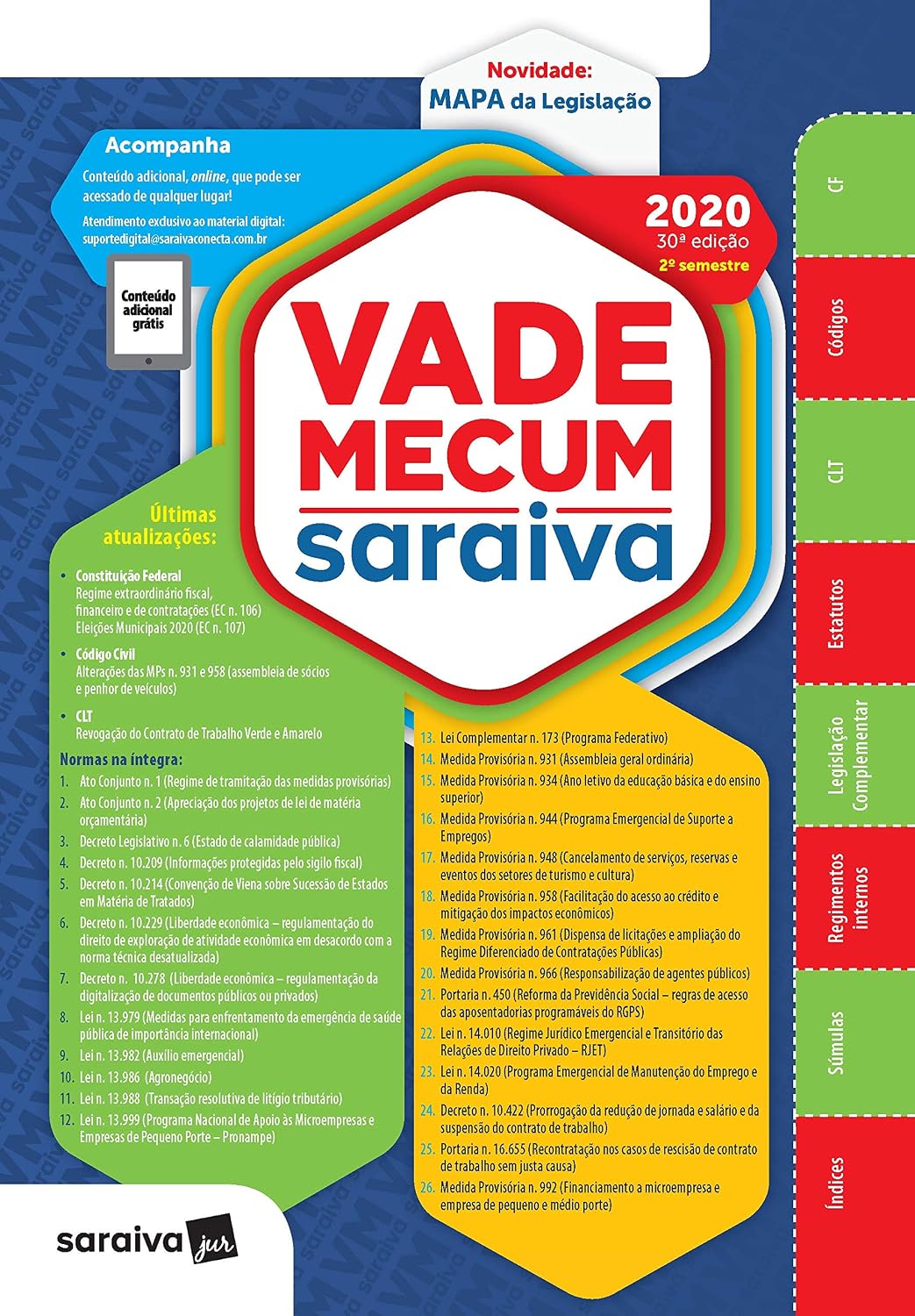 Vade Mecum Saraiva - 30ª Edição - 2020 - 2º Semestre baixar livro de graça