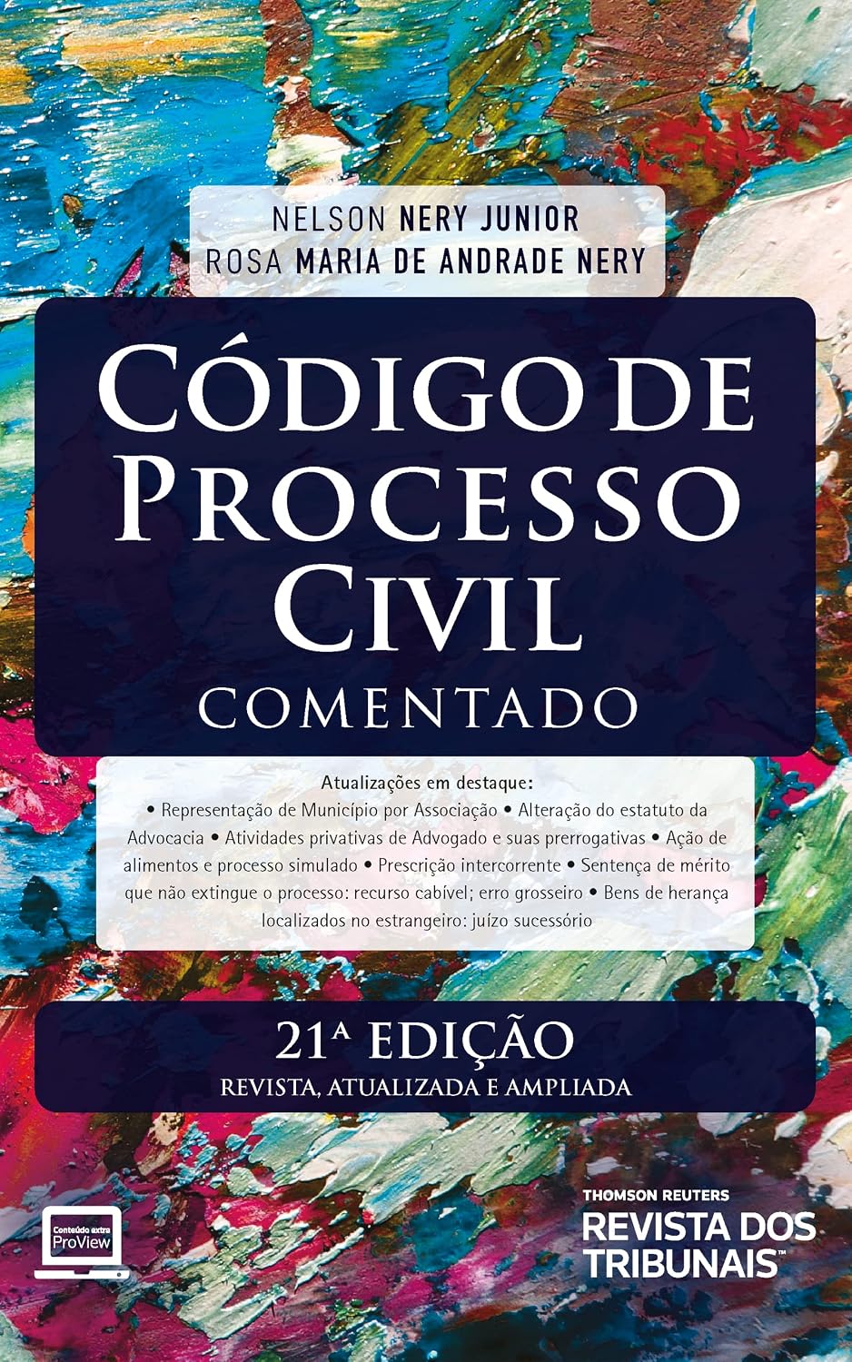 Código de Processo Civil Comentado 21º edição baixar o livro de graça