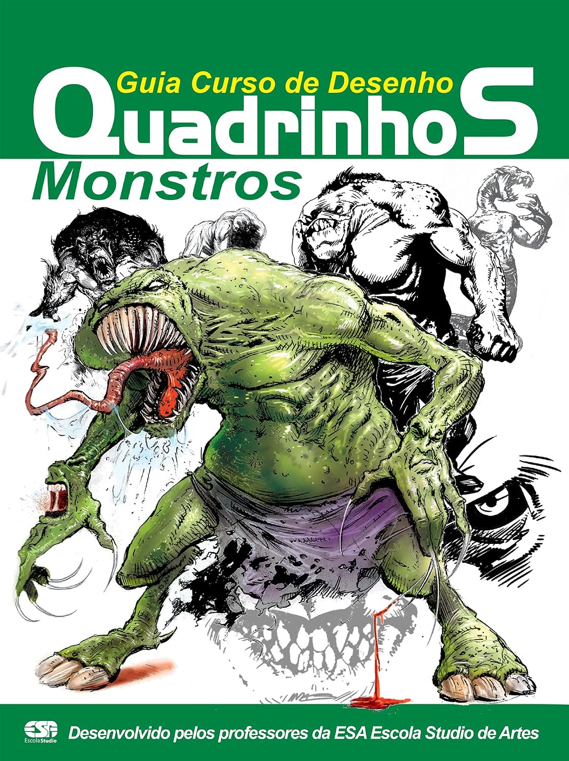Guia Curso de Desenho Quadrinhos - Monstros Ed.01