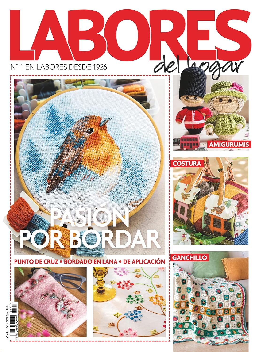 Labores #747 | PASIÓN POR BORDAR (Spanish Edition) baixar livro de graça
