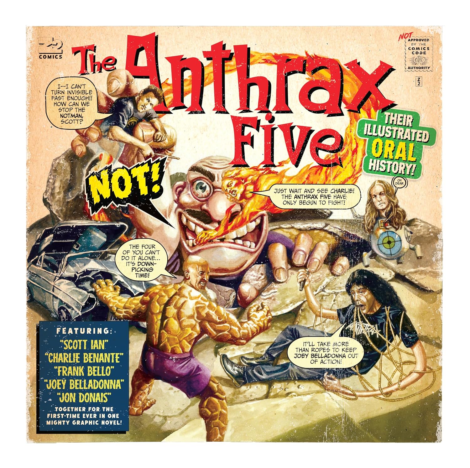 capítulo por capítulo baixar NOT: The Illustrated Oral History of Anthrax (English Edition)