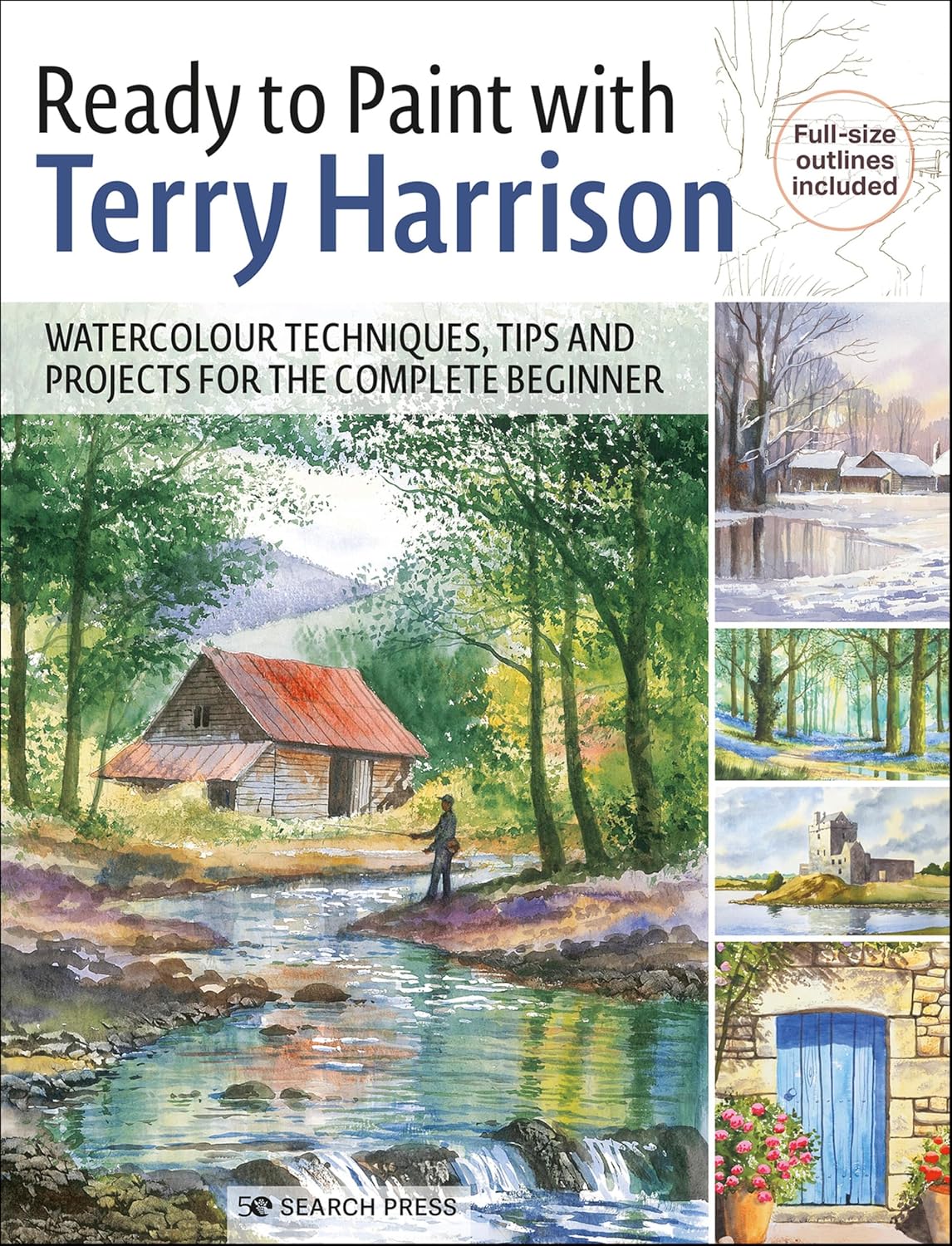 capítulo por capítulo baixar Ready to Paint with Terry Harrison: Watercolour Techniques, Tips and Projects for the Complete Beginner (English Edition)