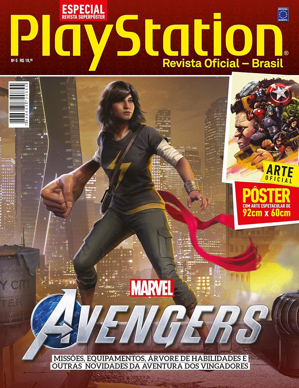 capítulo por capítulo baixar Marvel Avengers - Superpôster PlayStation