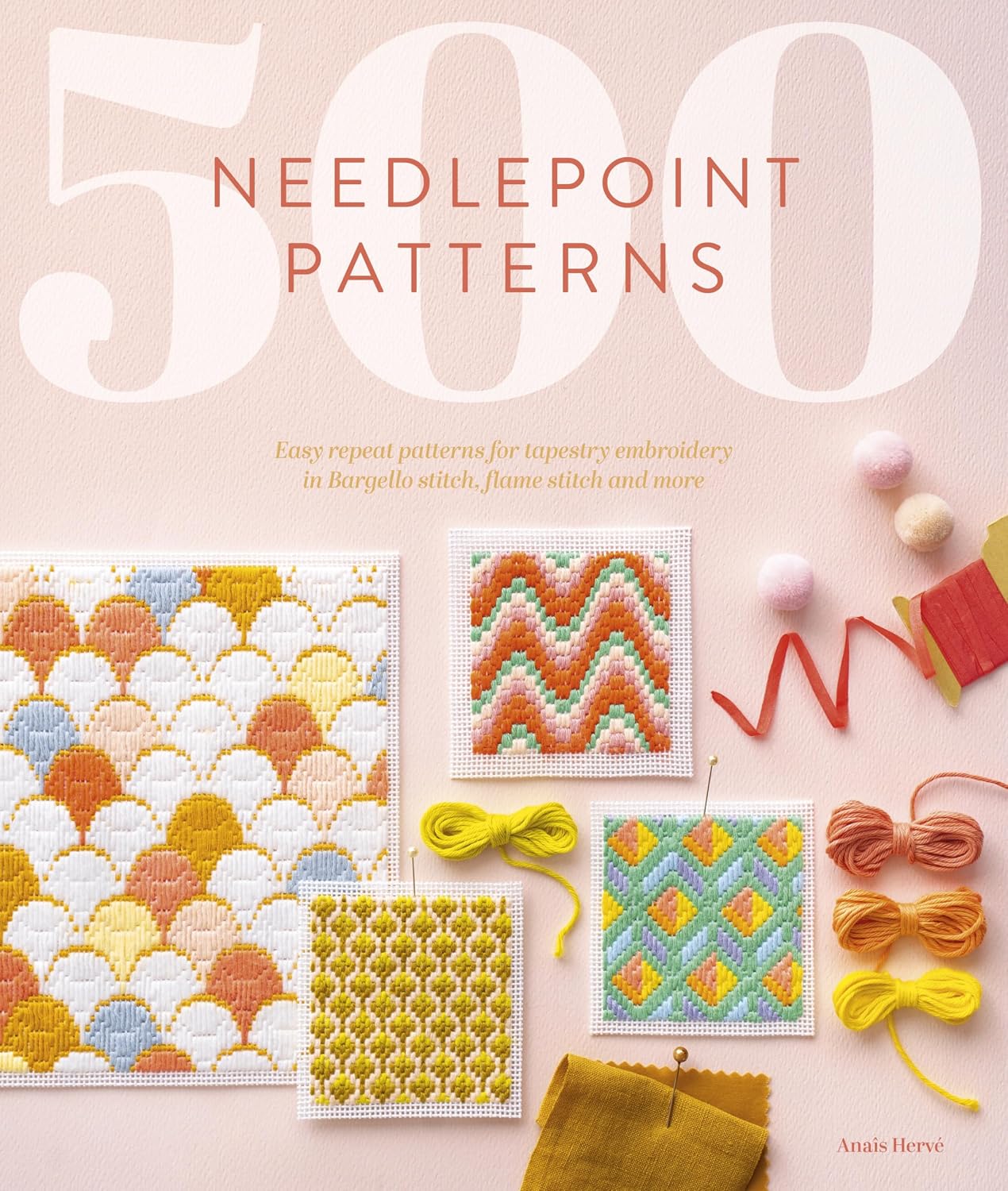 capítulo por capítulo baixar 500 Needlepoint Patterns: Easy Repeat Patterns for Tapestry Embroidery in Bargello Stitch, Flame Stitch and More