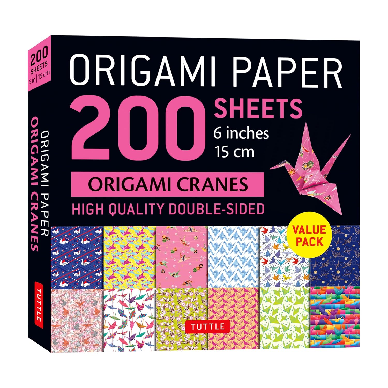 Origami Paper 200 Sheets Origami Cranes 6 (15 CM): Tuttle Origami Paper: Double-Sided Origami Sheets Printed with 12 Designs (Instructions for 5 Projects Included) baixar livro de graça