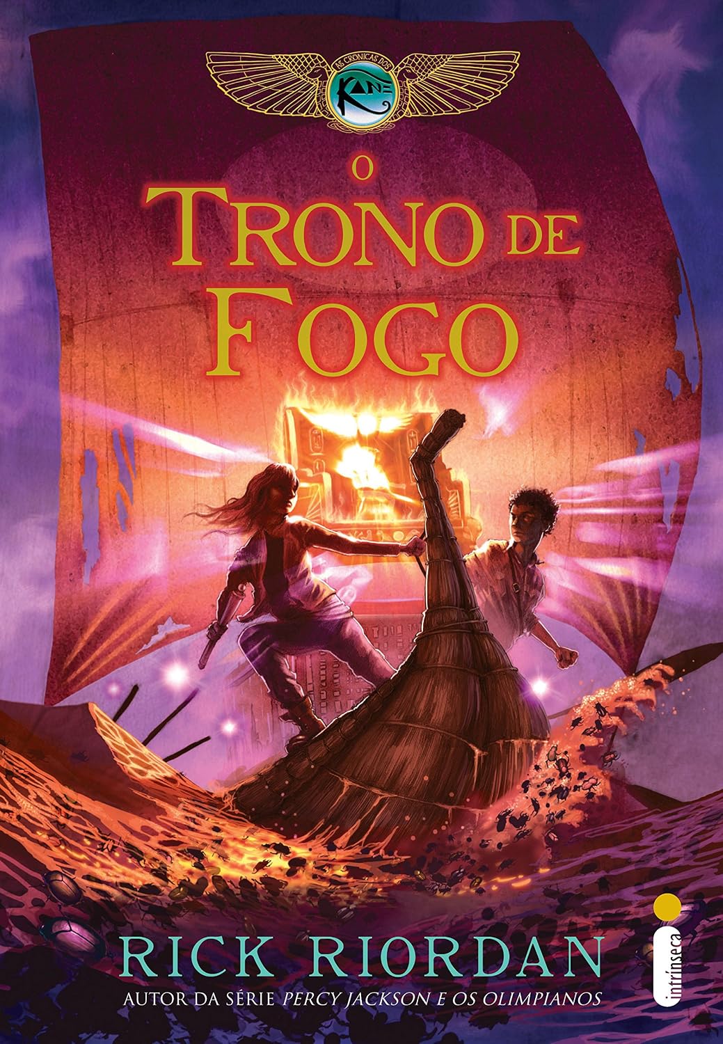 O trono de fogo (As Crônicas dos Kane)