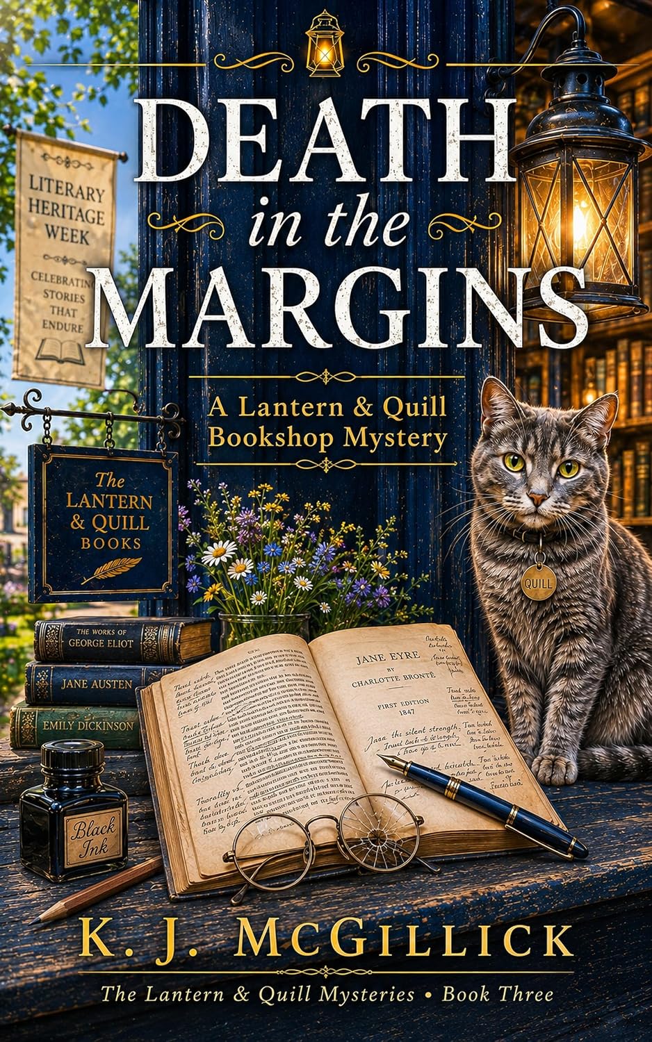 capítulo por capítulo baixar Death in the Margins (The Lantern & Quill Bookshop Mysteries. Book 3) (English Edition)