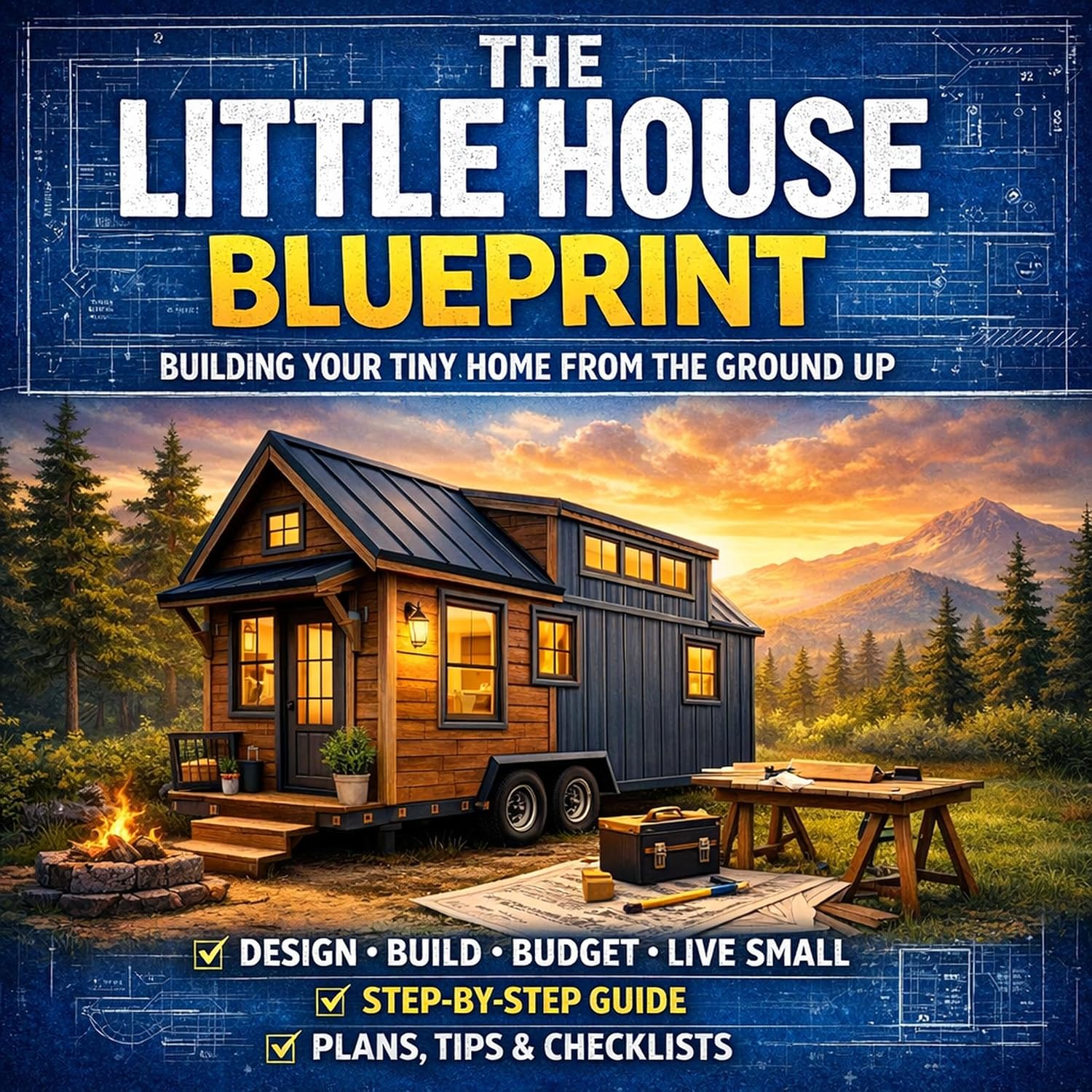 The Little House Blueprint: Building Your Tiny Home from the Ground Up: A Practical Guide to Planning, Budgeting, and Designing Your Own Tiny Home baixar o livro de graça