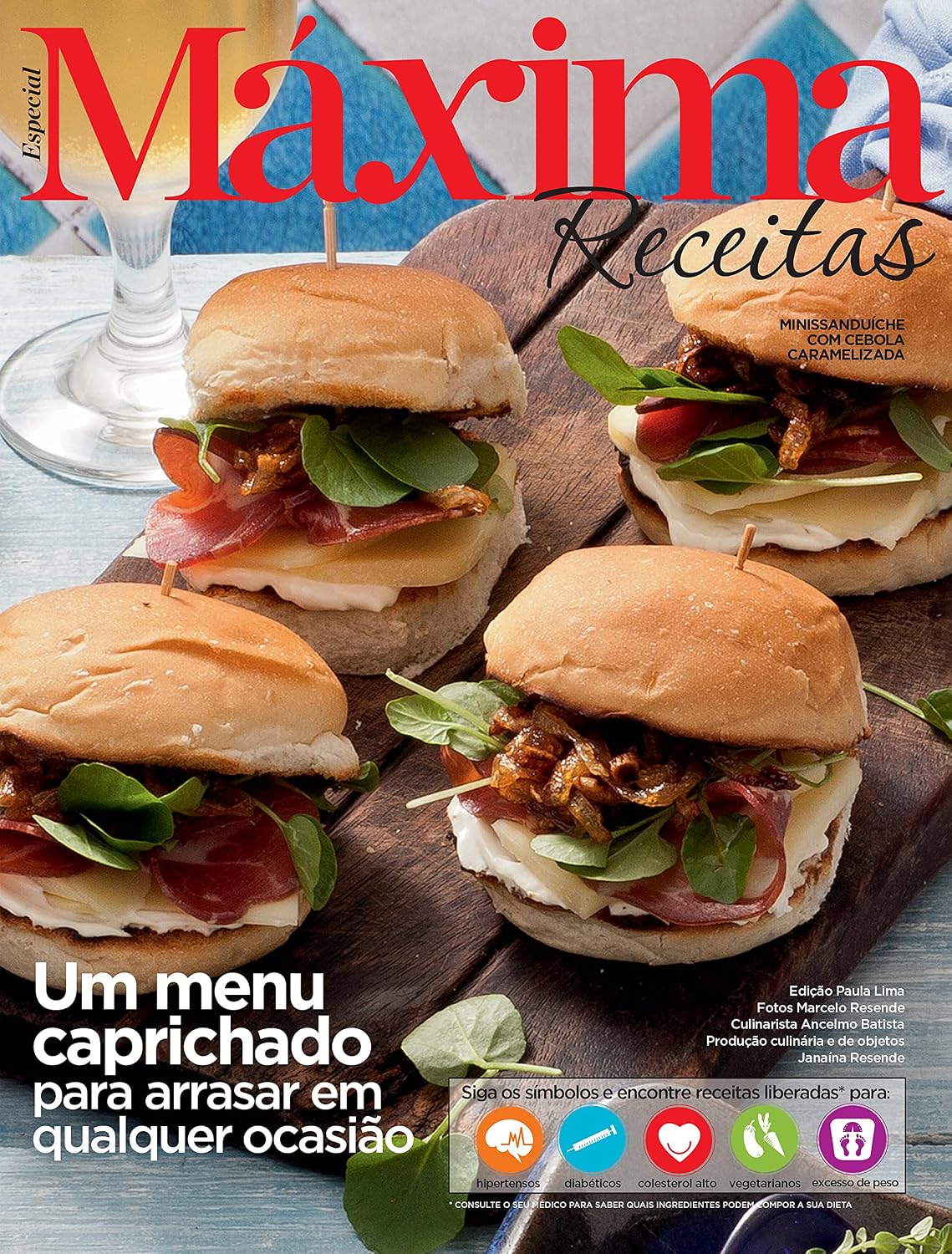 Revista Máxima Receitas - Um menu caprichado para arrasar em qualquer ocasião baixar o livro de graça
