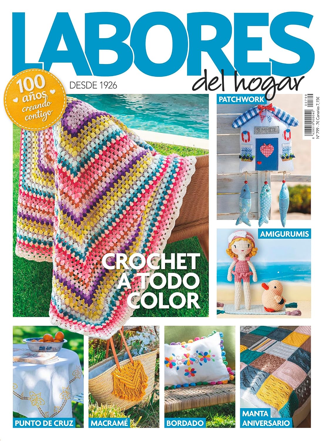 capítulo por capítulo baixar Labores #799 | CROCHET A TODO COLOR (Spanish Edition)