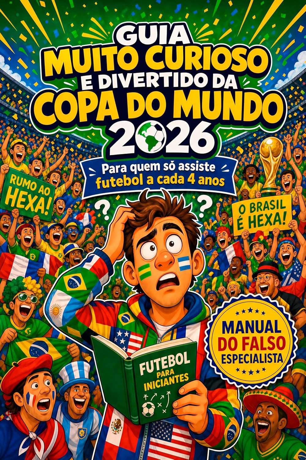 Guia Muito Curioso e Divertido da Copa do Mundo 2026: Para quem só assiste futebol a cada 4 anos baixar o livro de graça