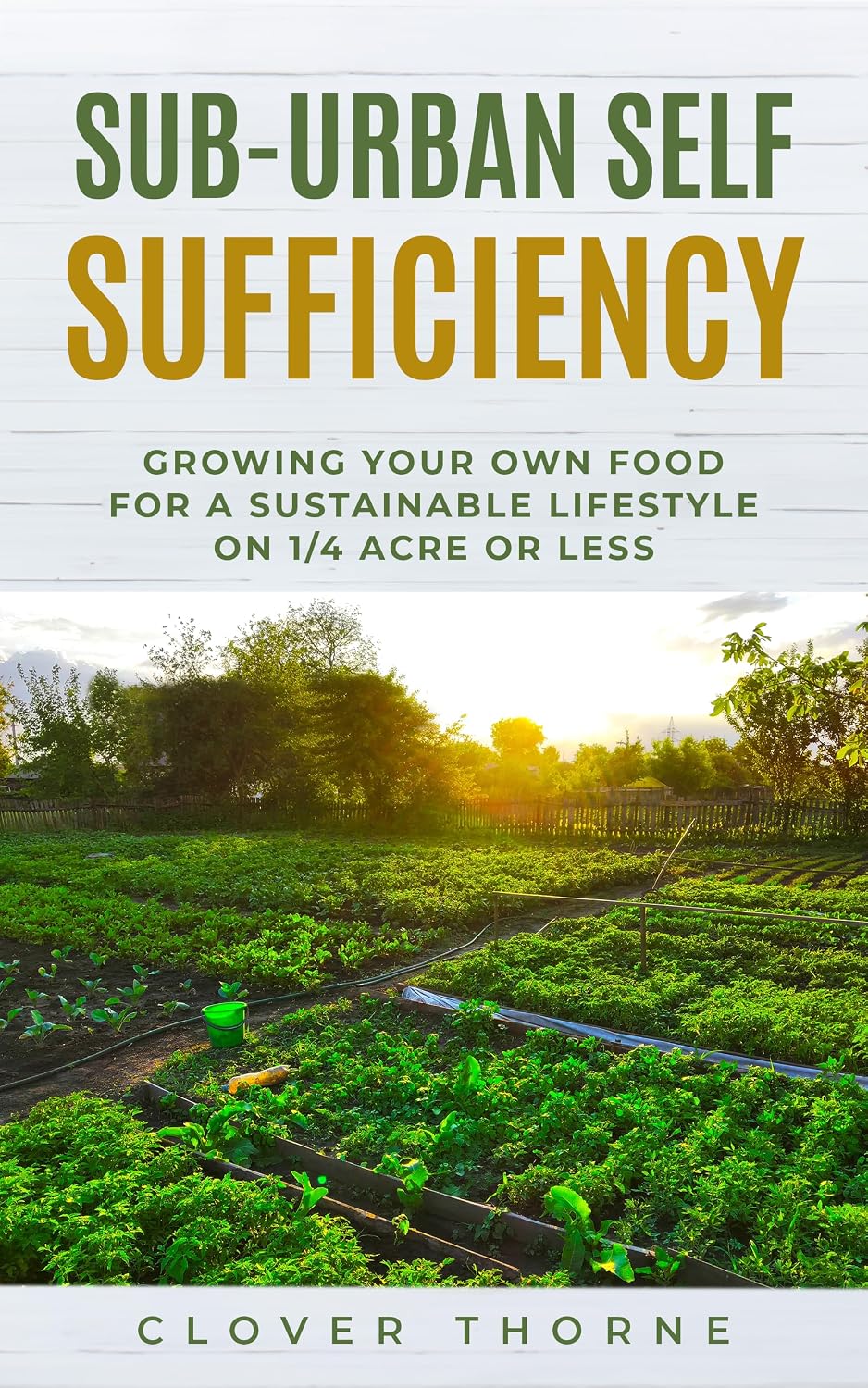 Sub-Urban Self Sufficiency: Growing Your Own Food For a Sustainable Lifestyle on 1/4 Acre or Less (English Edition) baixar livro de graça