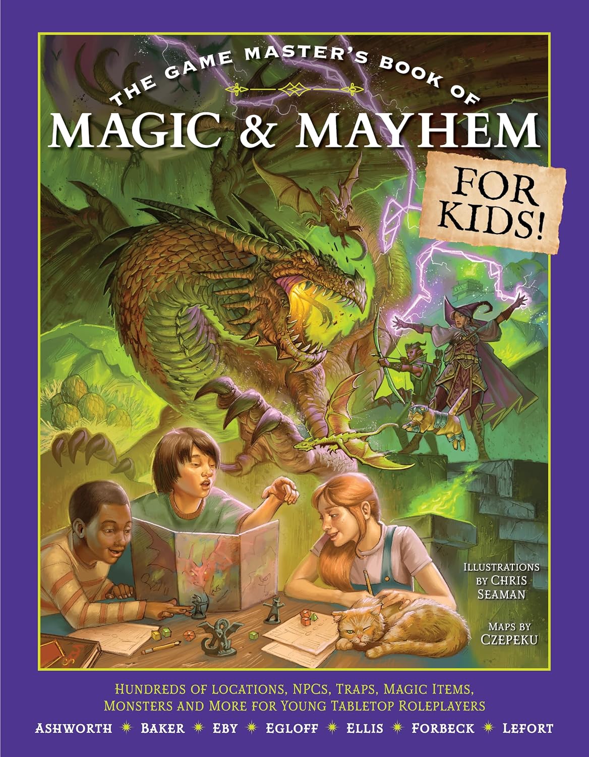 The Game Master's Book of Magic & Mayhem for Kids: Locations, Npcs, Traps, Dungeons, Magic Items, Monsters and More for Young Tabletop Players baixar livro de graça
